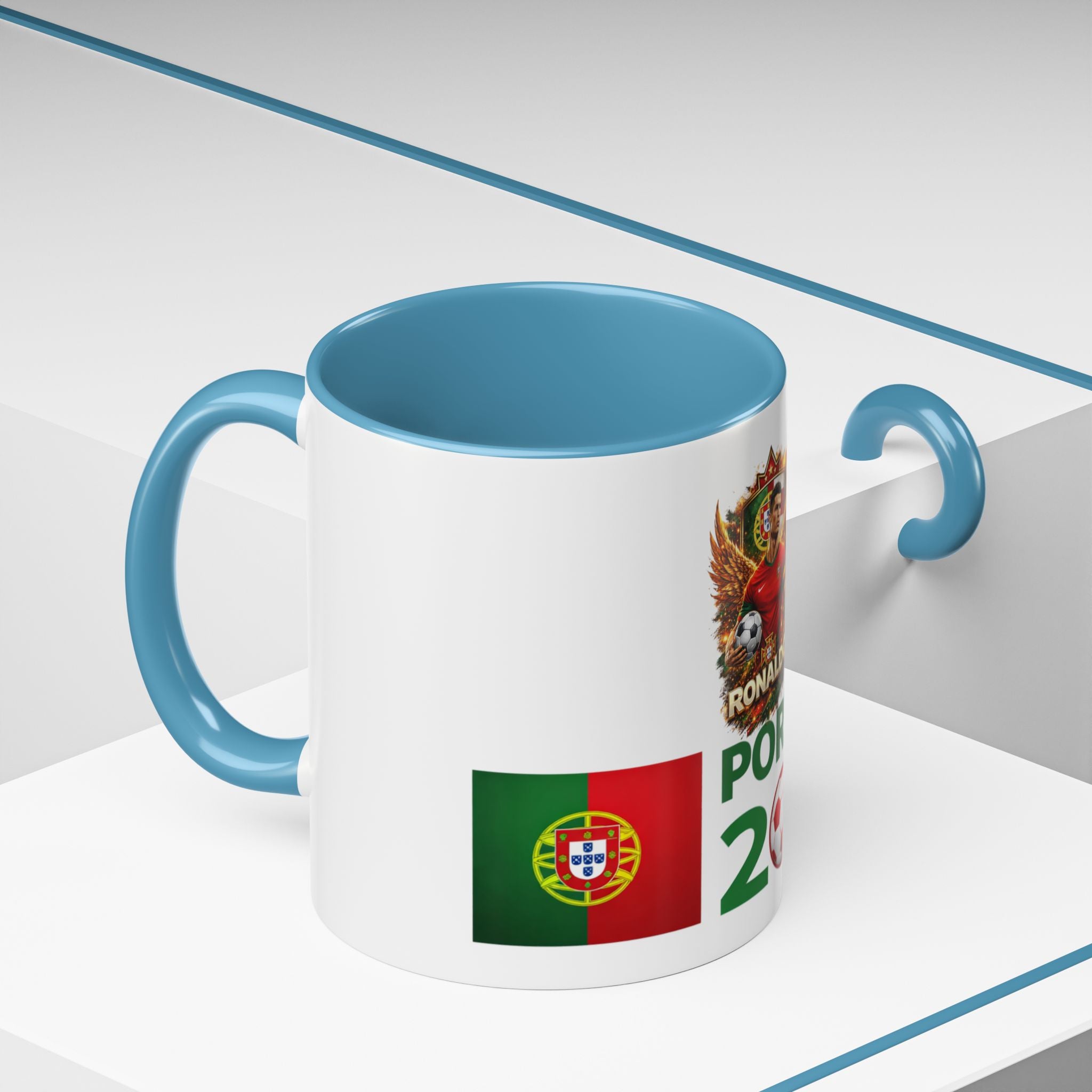 Portugal 2026 Coffee Mug — Soccer Fan Accent Mug (11/15oz)