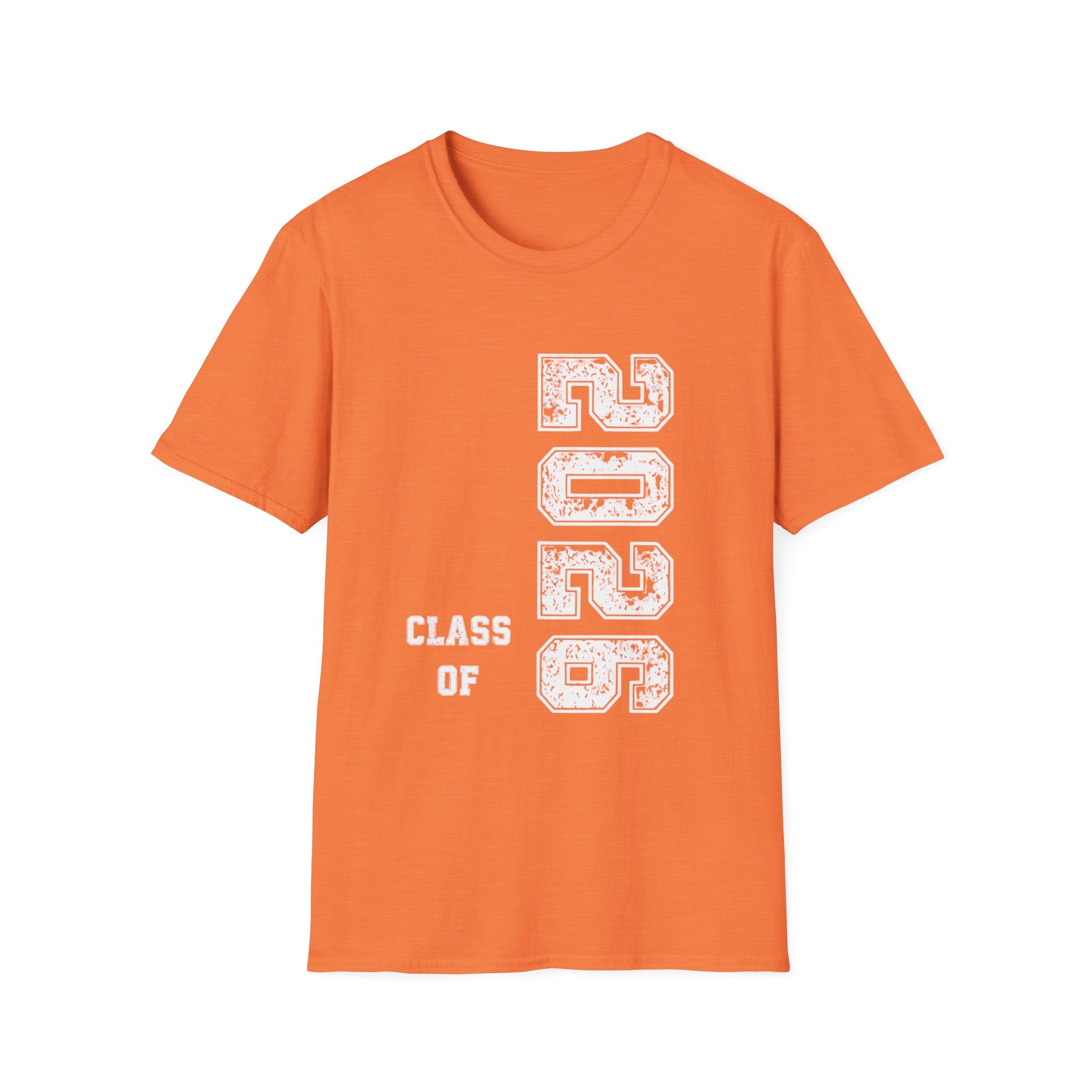 Class of 2026 Vertical Graphic T-Shirt — Graduation Senior Year Tee