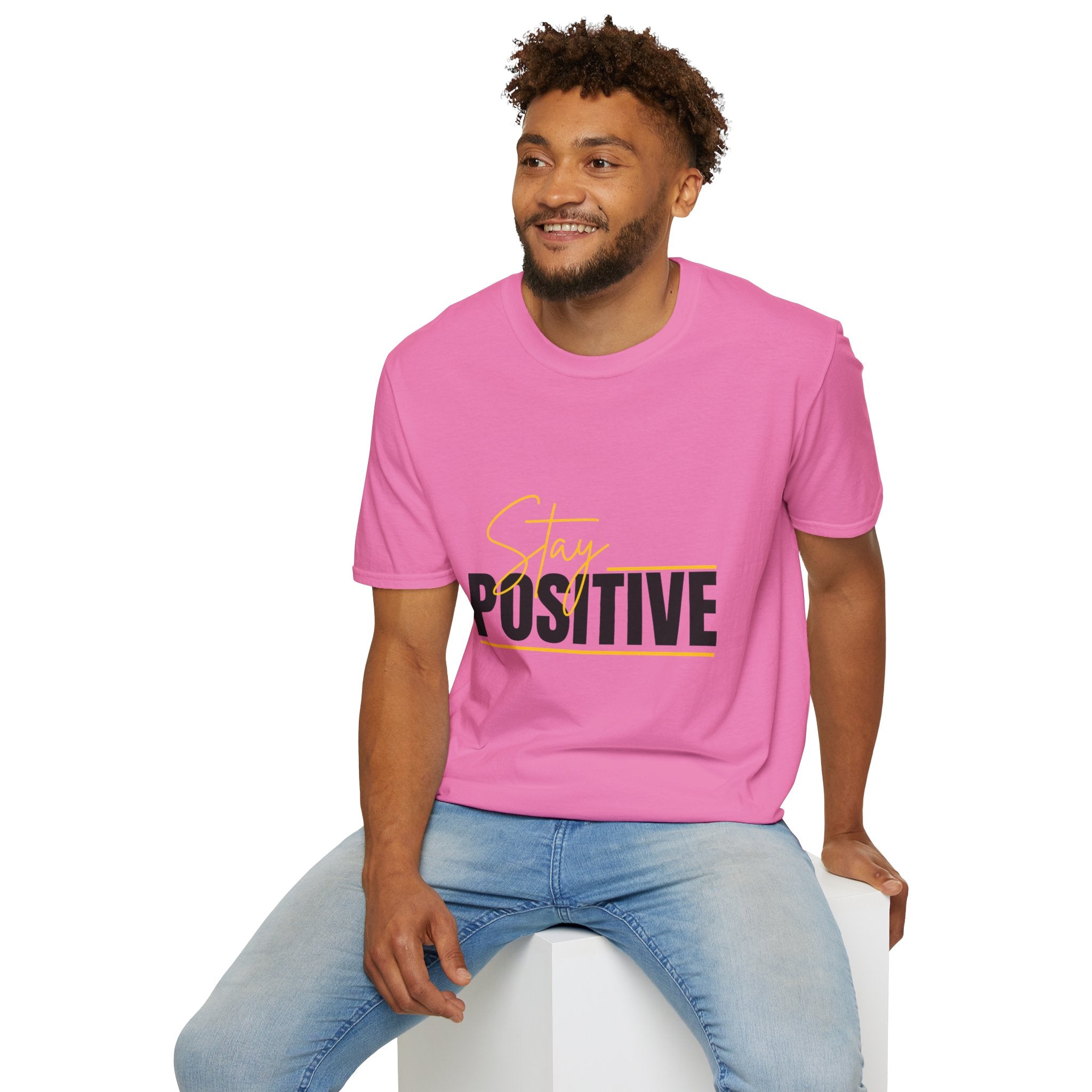 Stay Positive T-Shirt — Inspirational Motivational Graphic Tee