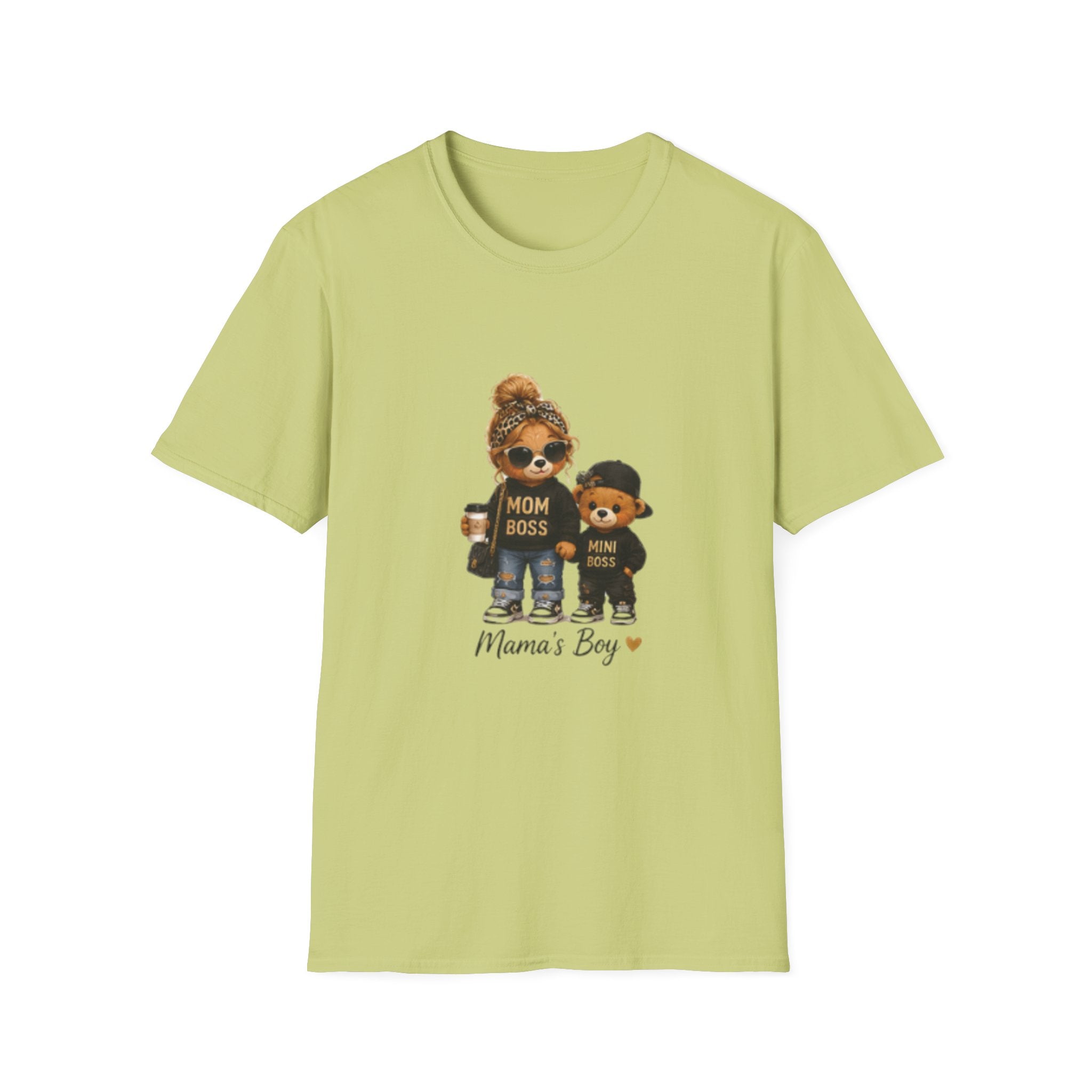 Mama’s Boy Graphic T-Shirt — Cute Mom and Son Matching Tee