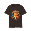 2026 North America Soccer Cup T-Shirt — Trophy, Statue of Liberty & Flags Graphic