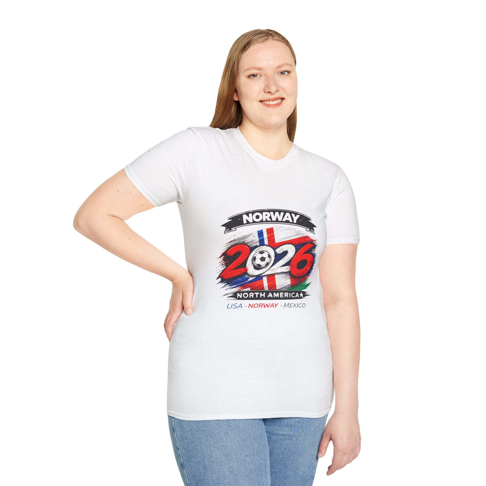 Norway 2026 Soccer T-Shirt — North America Qualifiers Fan Tee