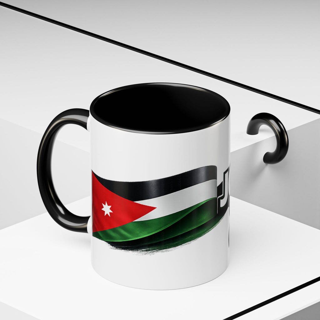 Jordan 2026 Soccer Fan Accent Coffee Mug