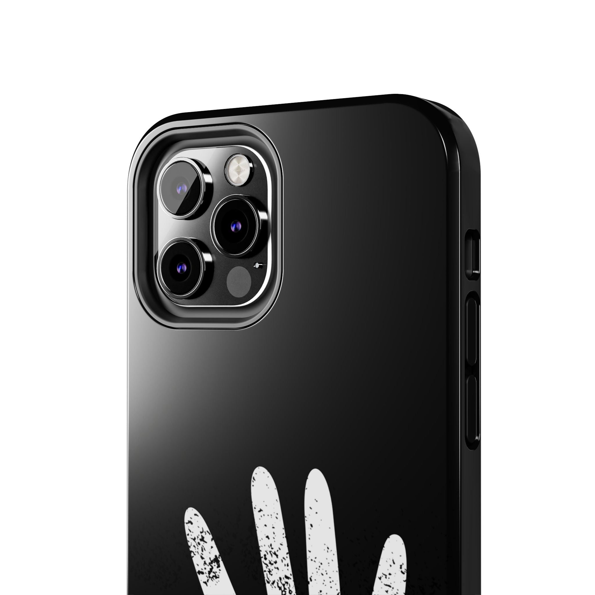 Phone Case — “Don’t Touch Me” Black Protective Tough Case