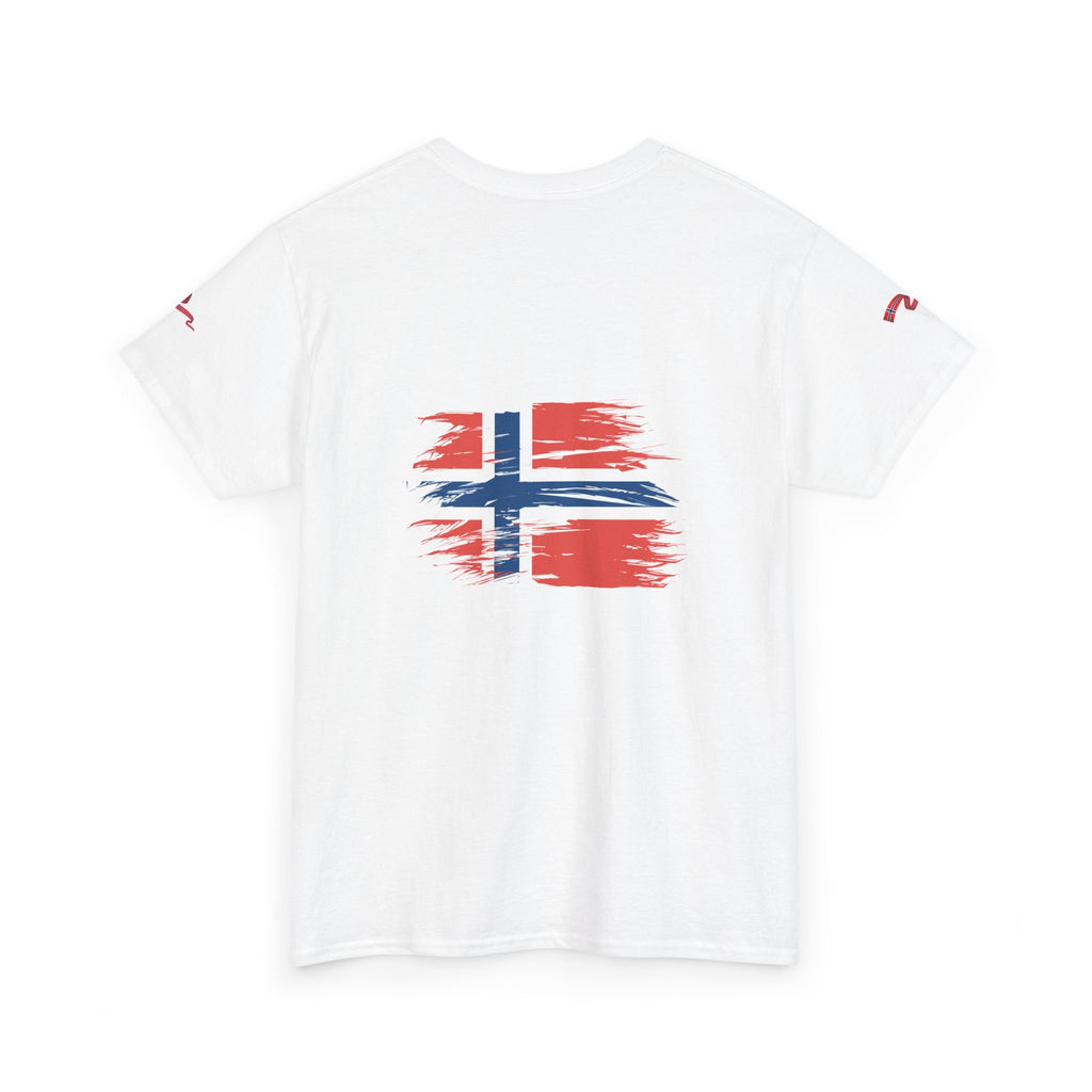 Norway 2026 Soccer Crest T-Shirt — Norwegian Flag Football Fan Tee