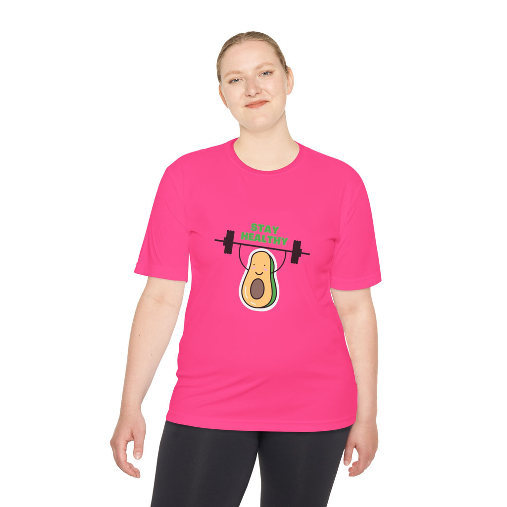 Stay Healthy Avocado Weightlifting Tee