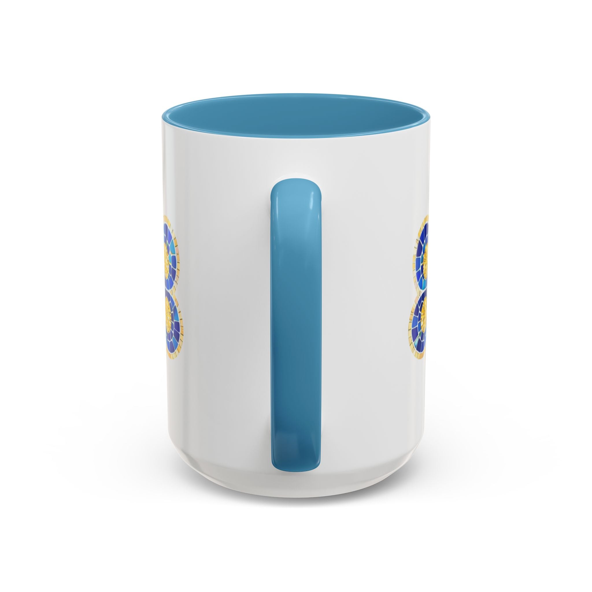 Evil Eye Hamsa Accent Coffee Mug