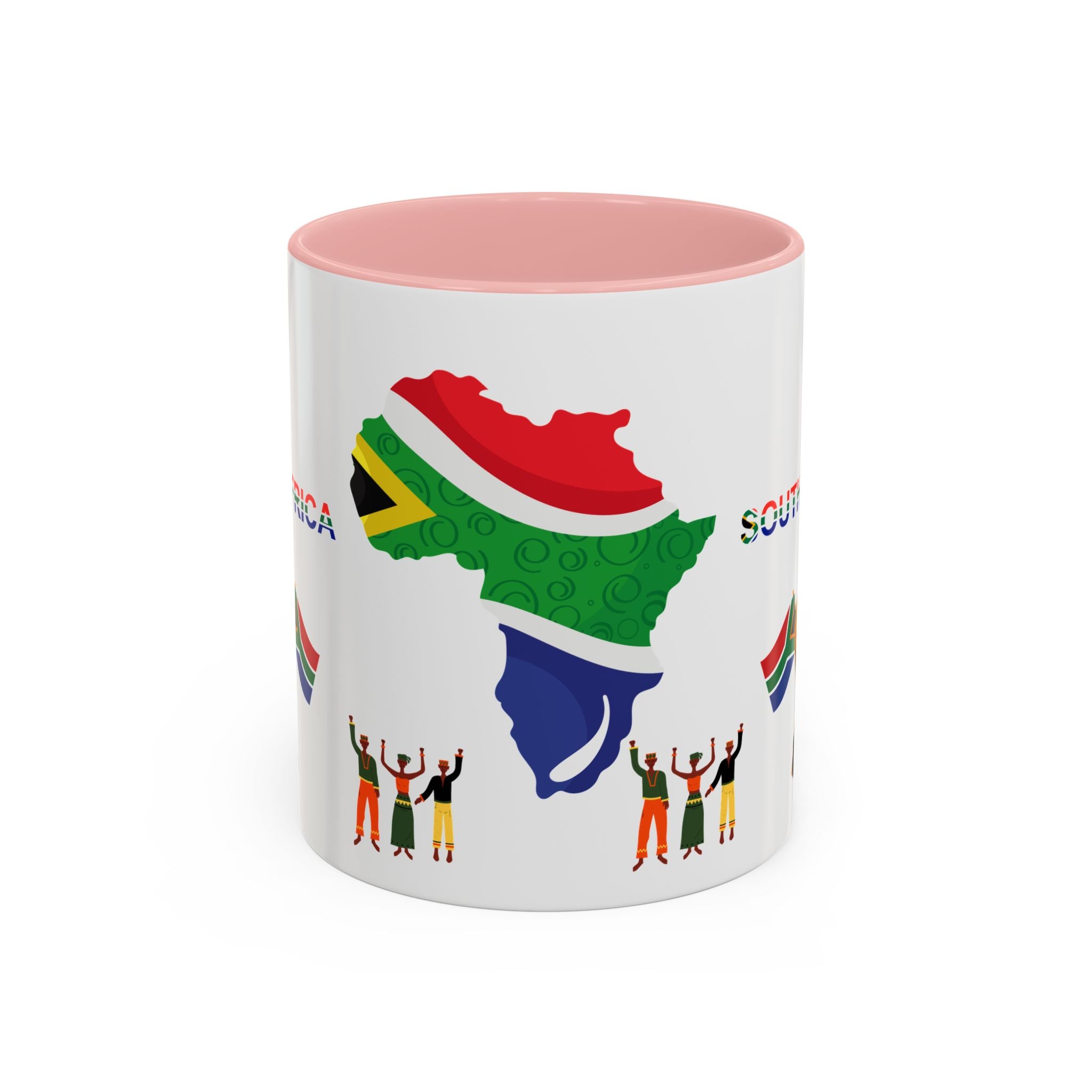 South Africa Coffee Mug — Map, Flag & Trophy Design (11/15oz)
