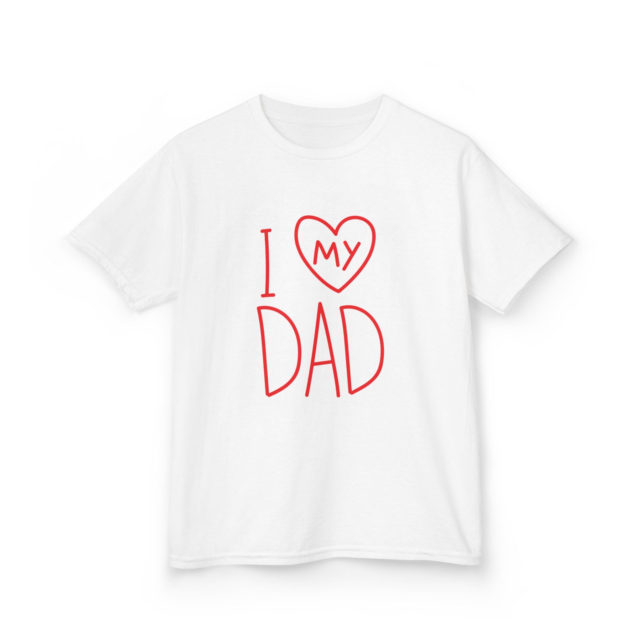 Kids "I  My Dad" T-Shirt — Cute Father's Day Tee for Kids