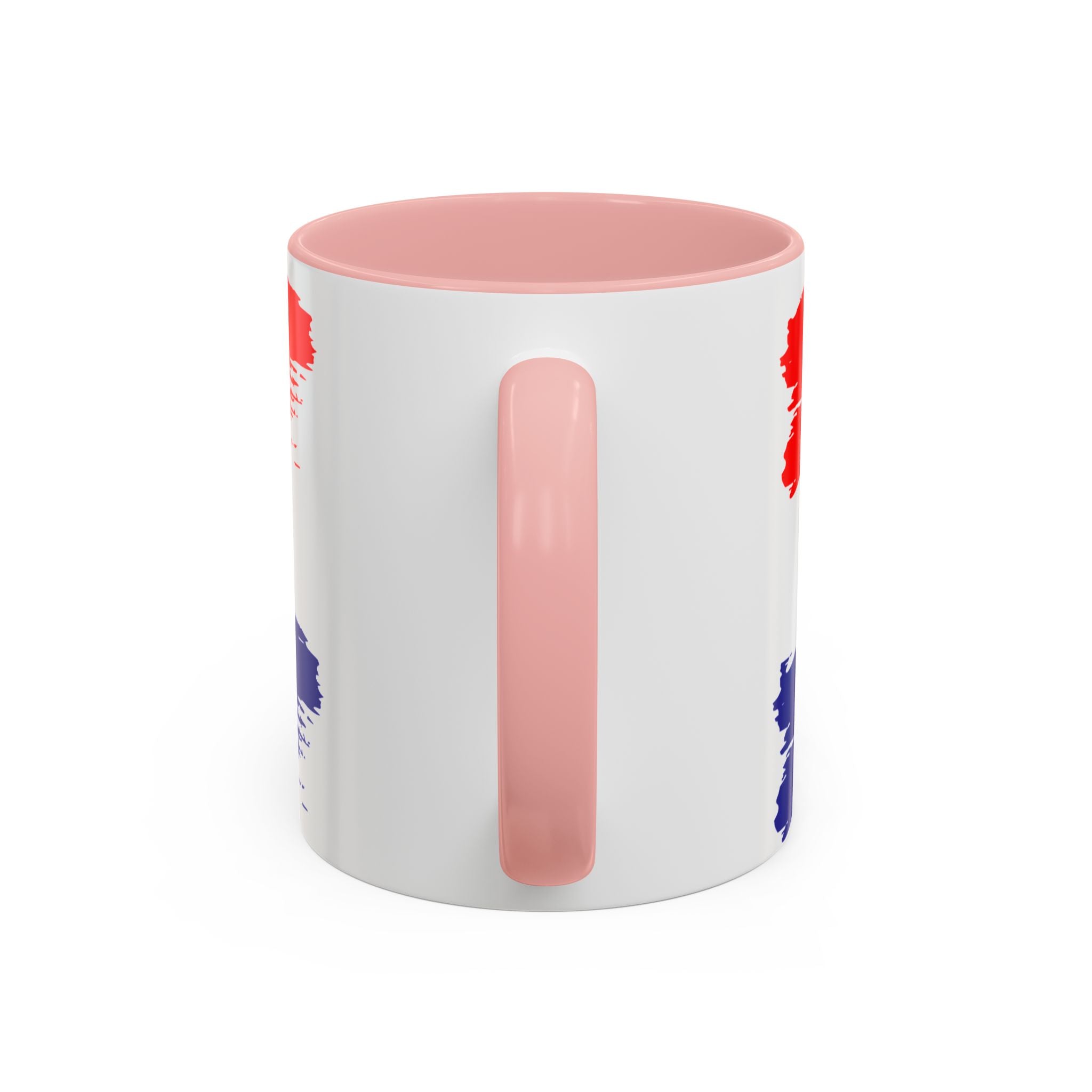 Croatia 2026 Accent Coffee Mug – Red White Blue Crest Soccer Fan Gift