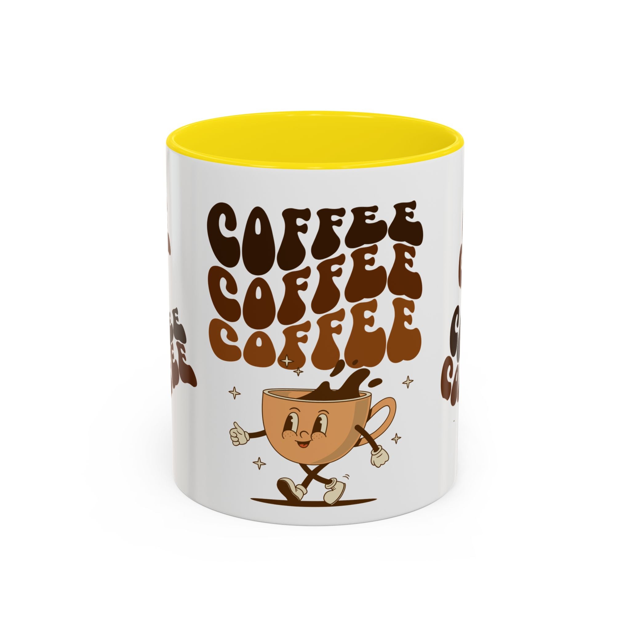 Drink coffee Accent Coffee Mug (11, 15oz)