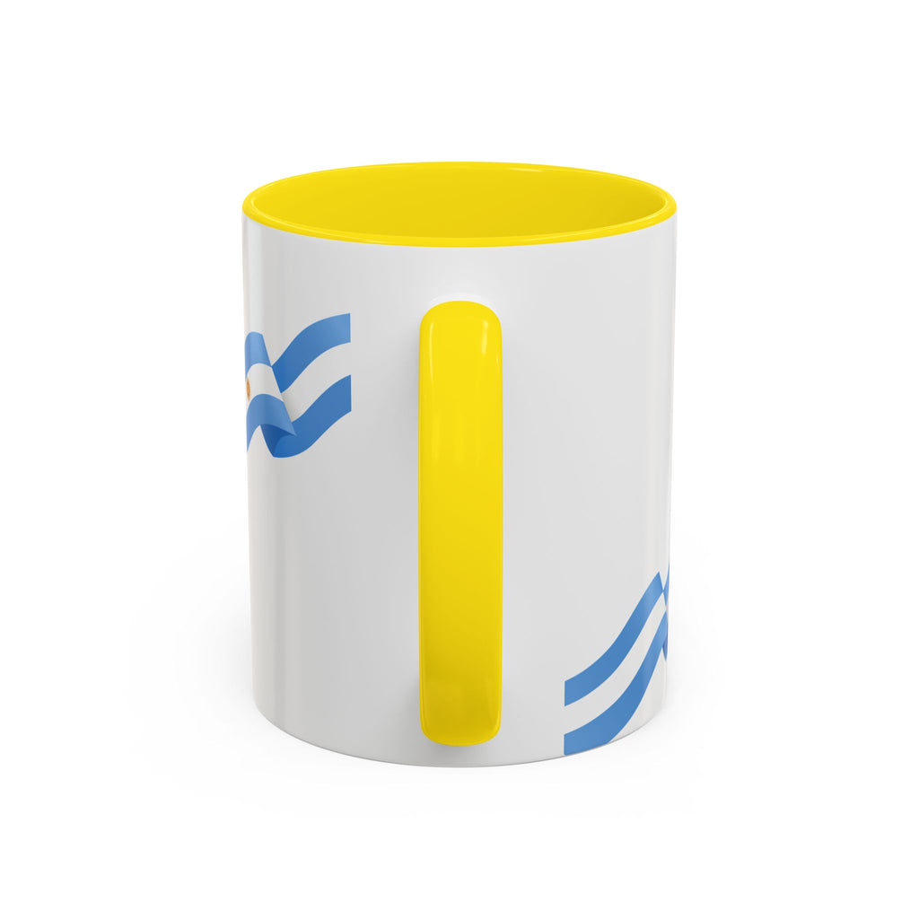 Argentina Soccer Player Coffee Mug – National Flag Accent