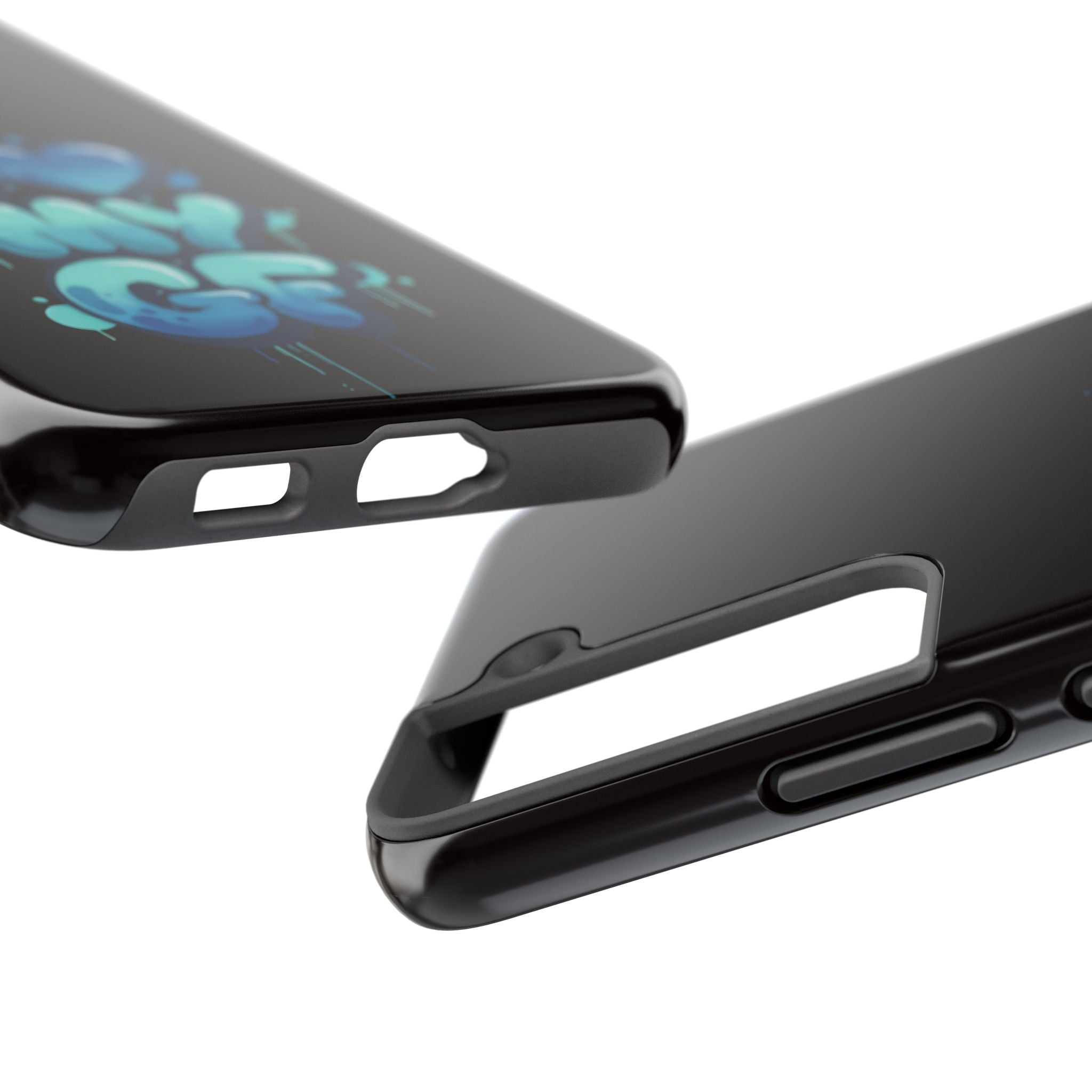 I Love My GF Phone Case — Protective Glossy "I  My GF" Design