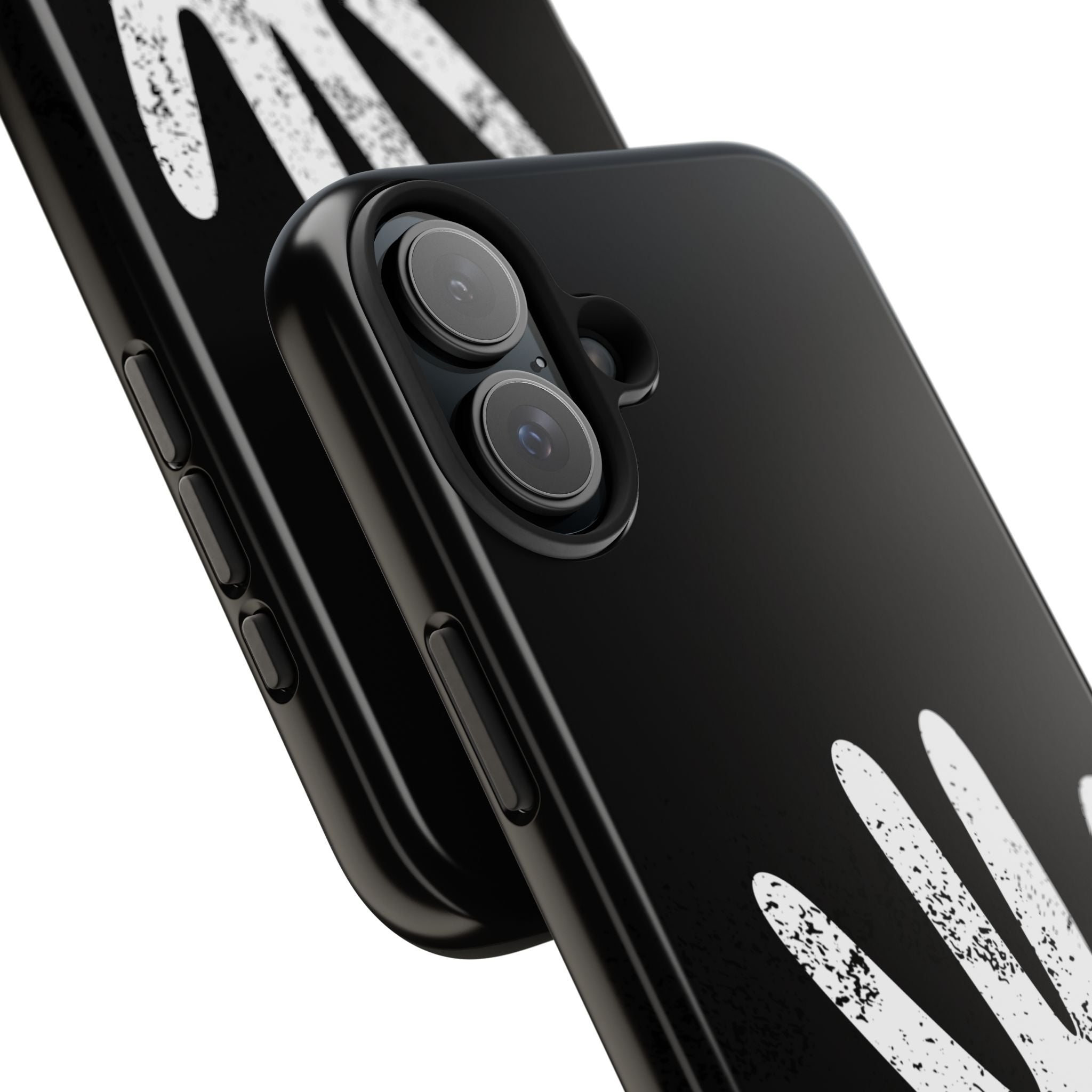 Phone Case — “Don’t Touch Me” Black Protective Tough Case