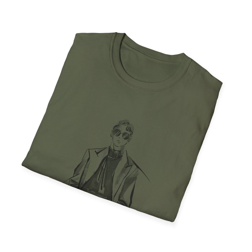 Gentleman Sketch Tee — Vintage Fashion Illustration T-Shirt