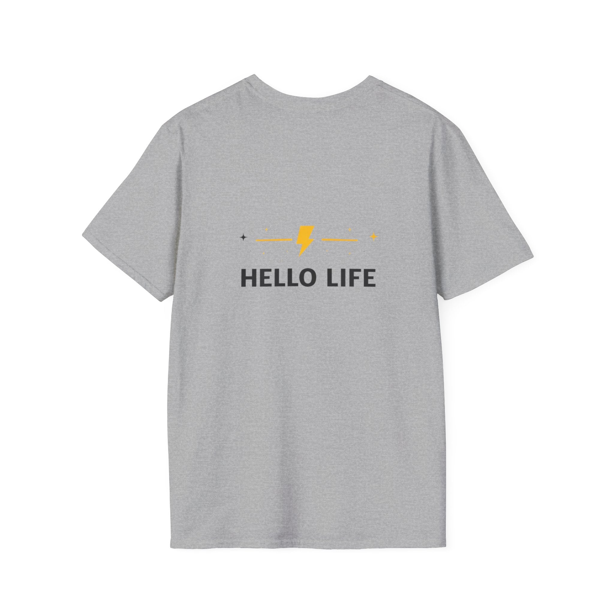 Graduation T-Shirt — "Moving On: Goodbye School, Hello Life" Celebration Tee