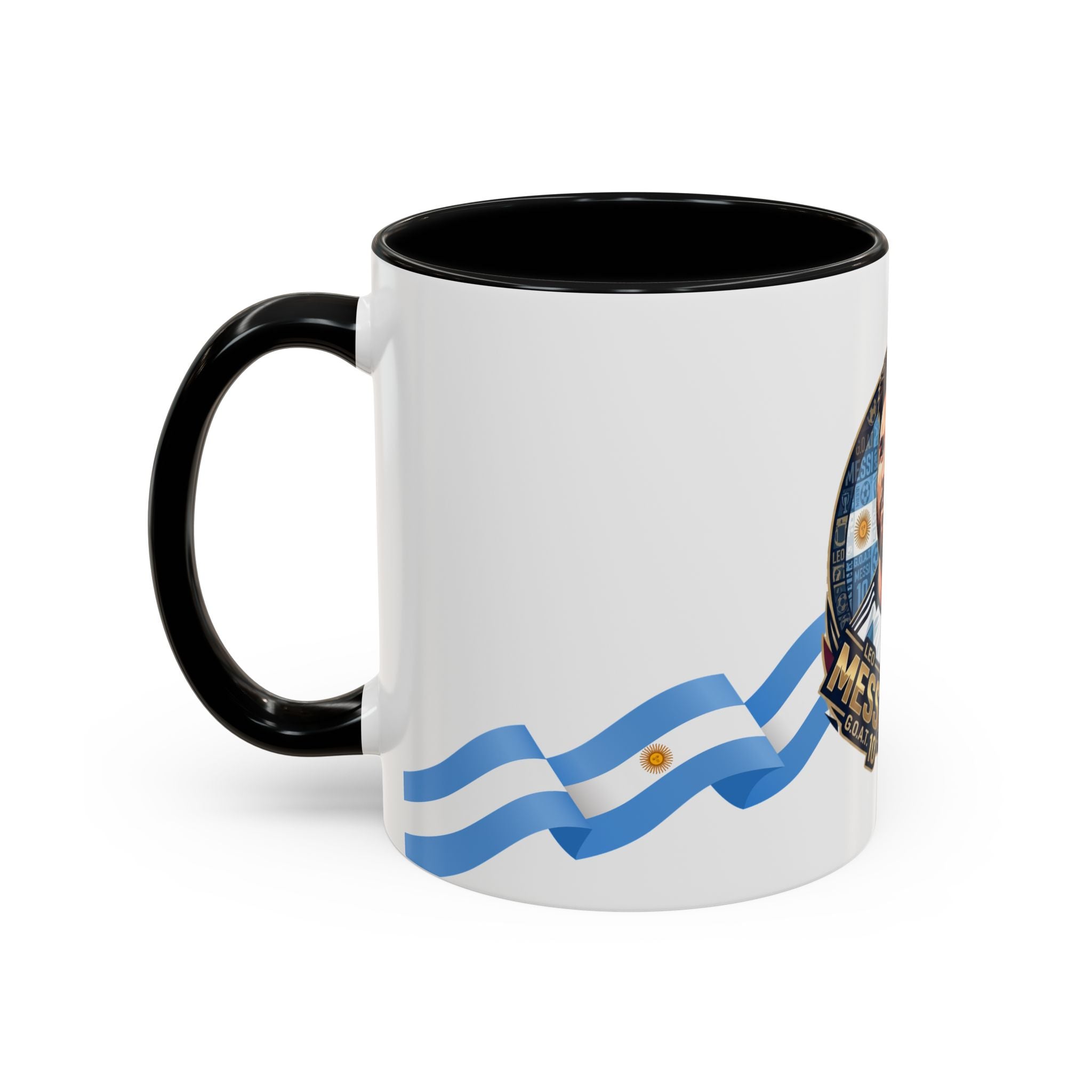 Argentina Soccer Player Coffee Mug – National Flag Accent