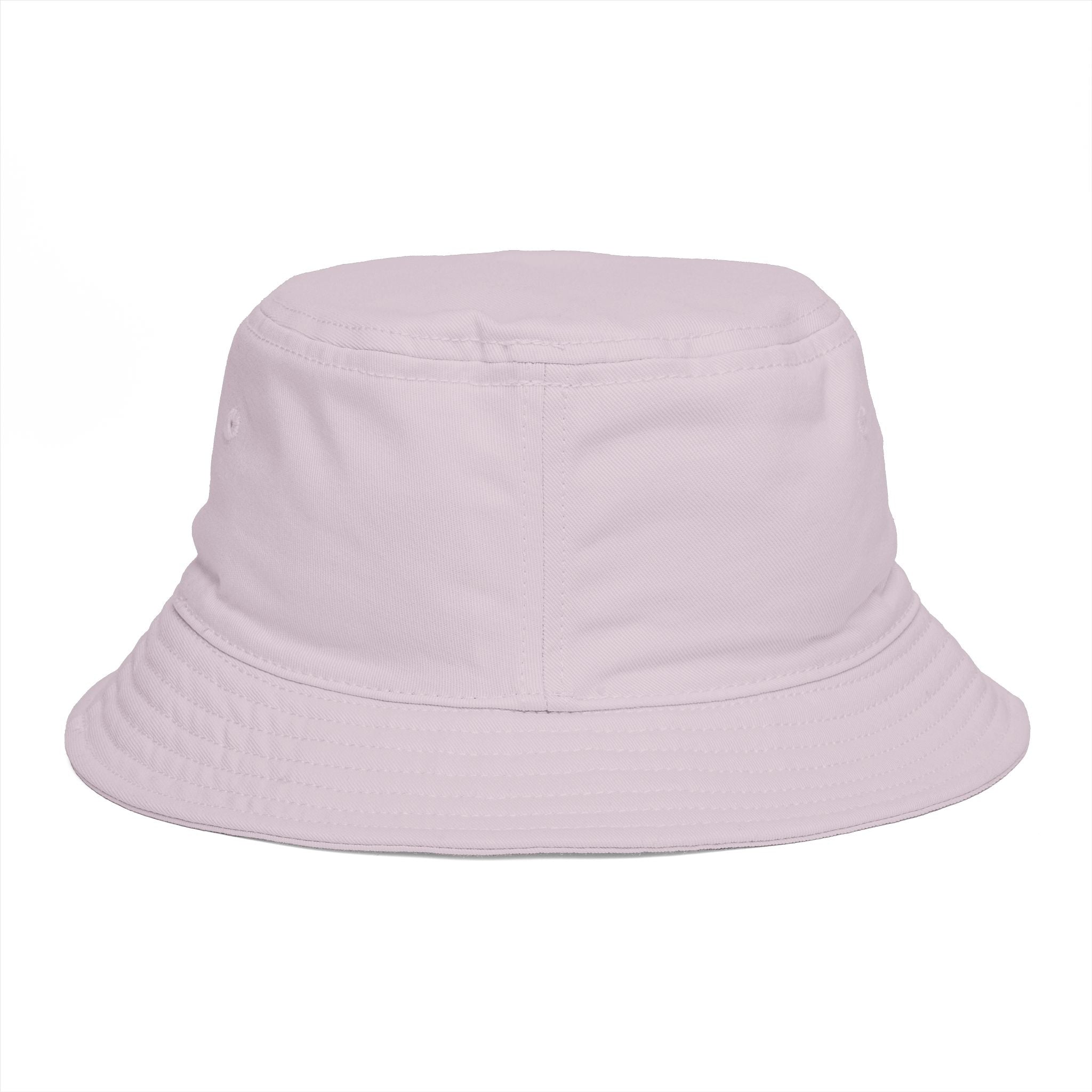 Brazil Flag Bucket Hat — Brown Cotton Sun Hat with Brazilian Flag Patch