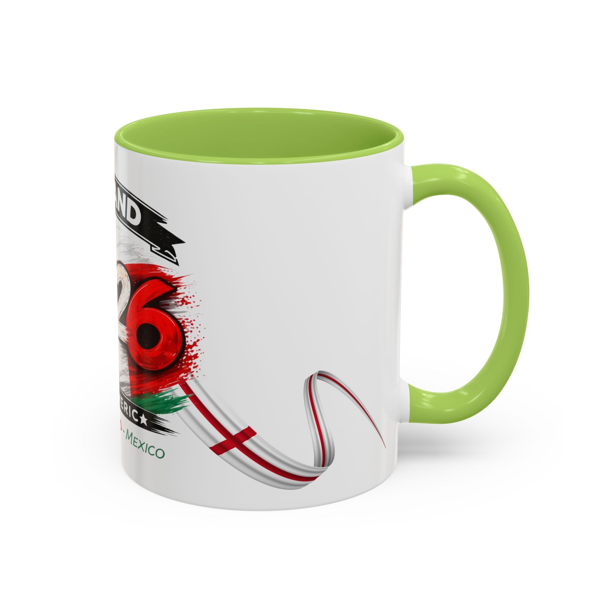 England 2026 Soccer  Cup Mug – North America (USA • England • Mexico)
