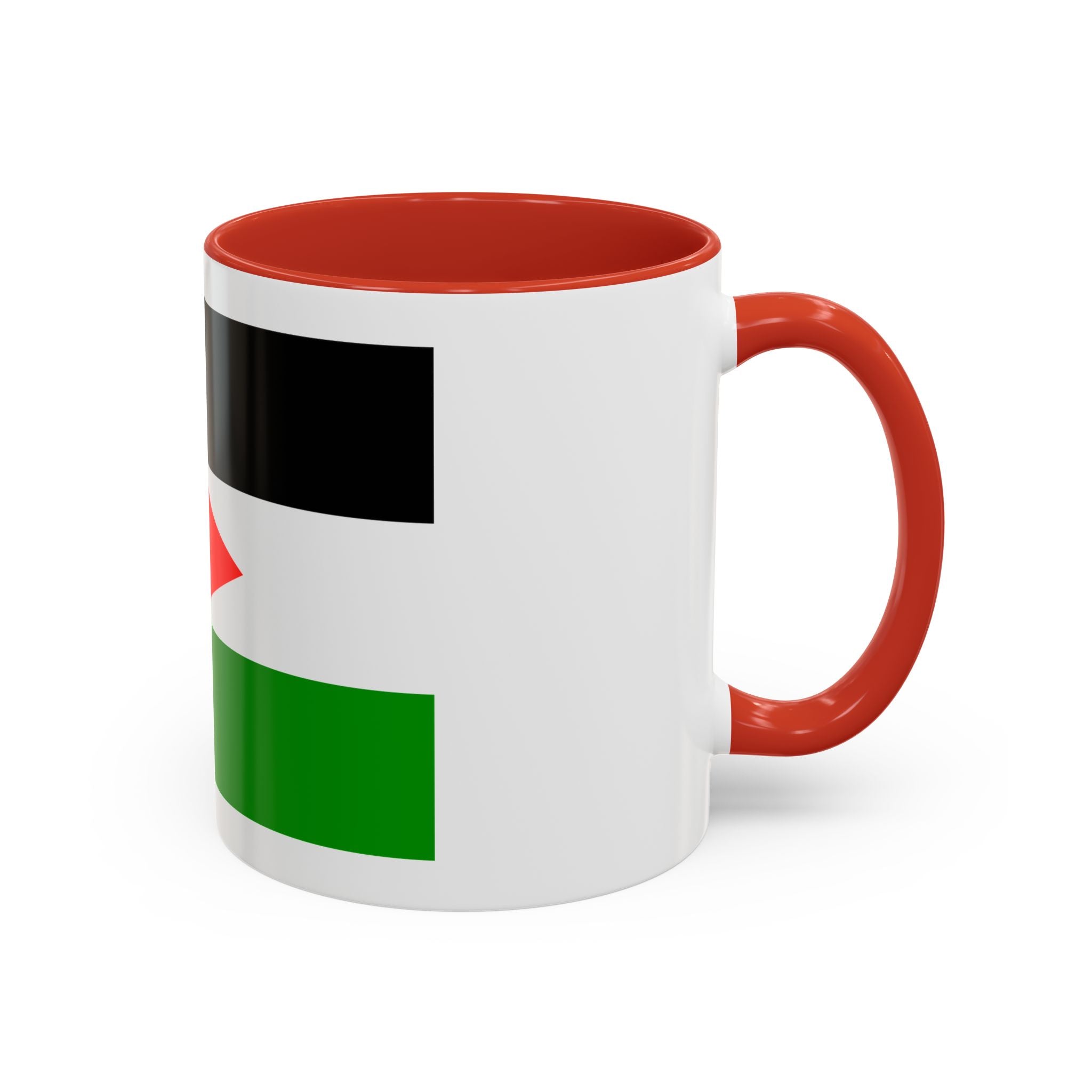 Jordan Flag Accent Coffee Mug – Patriotic Jordanian Tea & Coffee Cup (11/15oz)