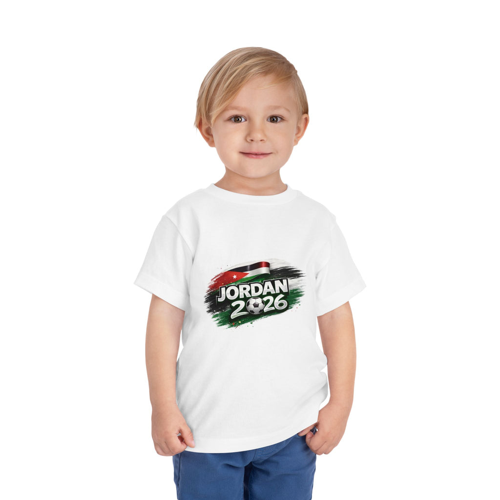 Jordan 2026 Toddler Tee — Patriotic Flag Campaign Kids T‑Shirt