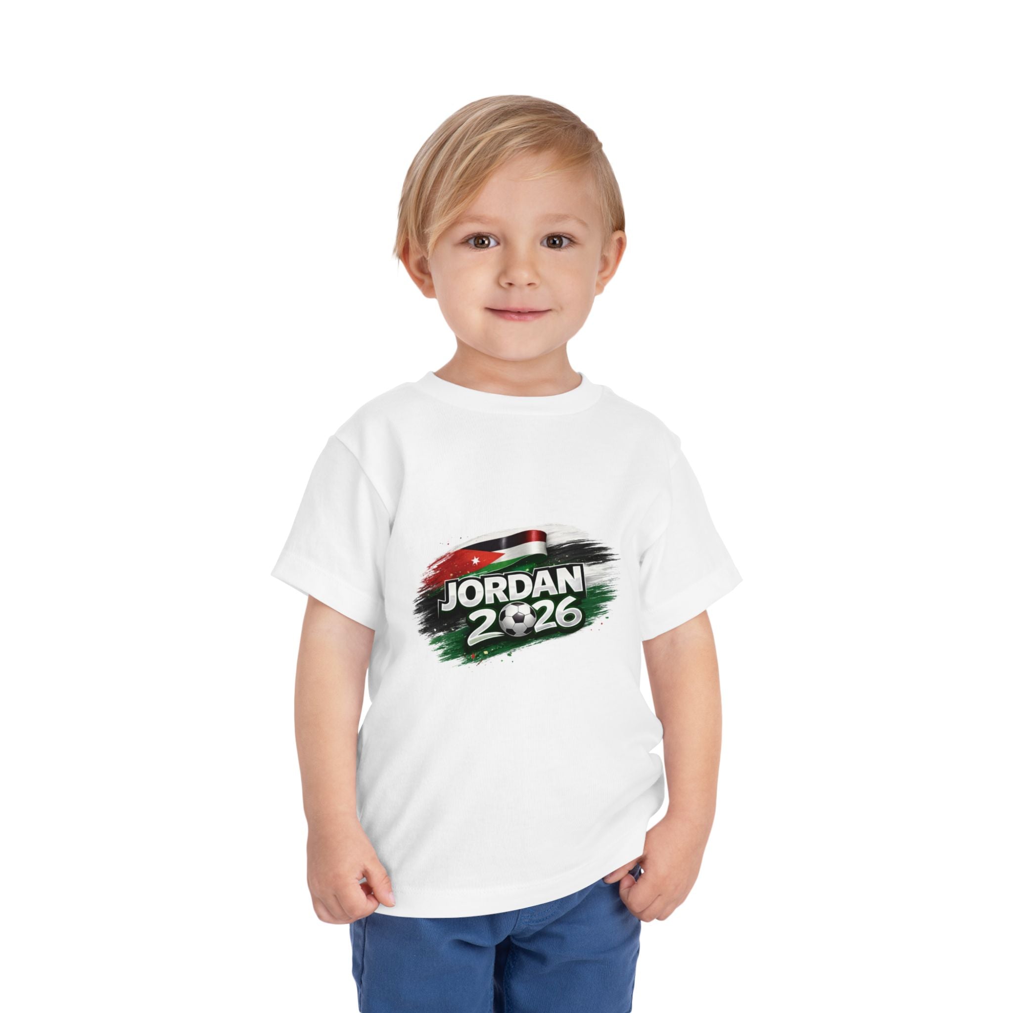 Jordan 2026 Toddler Tee — Patriotic Flag Campaign Kids T‑Shirt