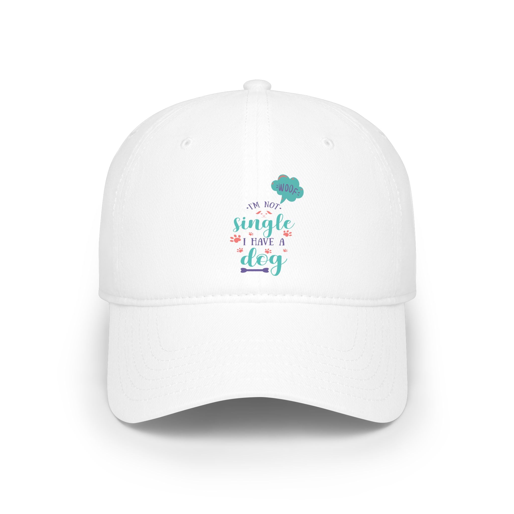 Funny "Single, Taken, I Have a Dog" Dog Lover Baseball Cap