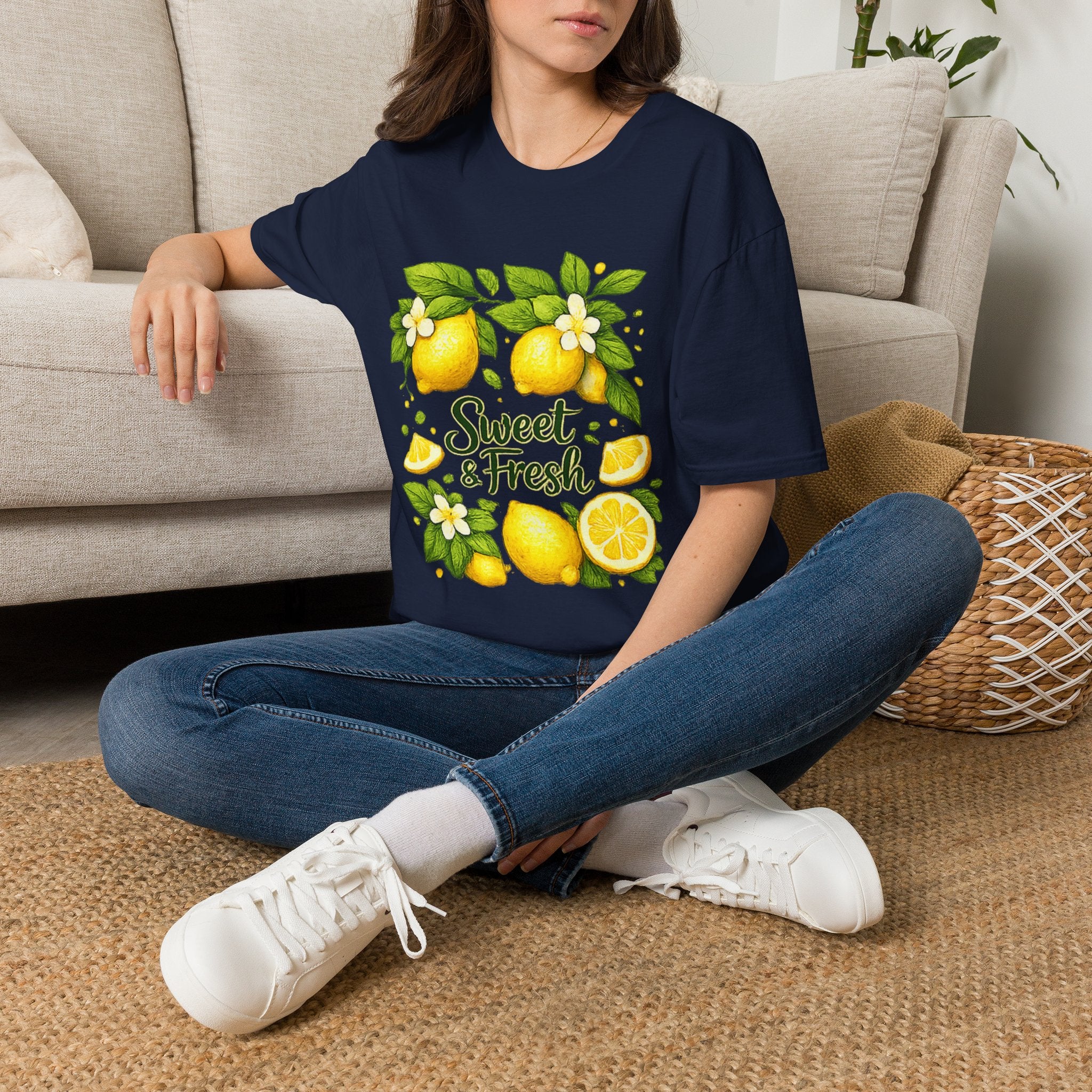 Lemon Sweet & Fresh Uni Sex T-Shirt