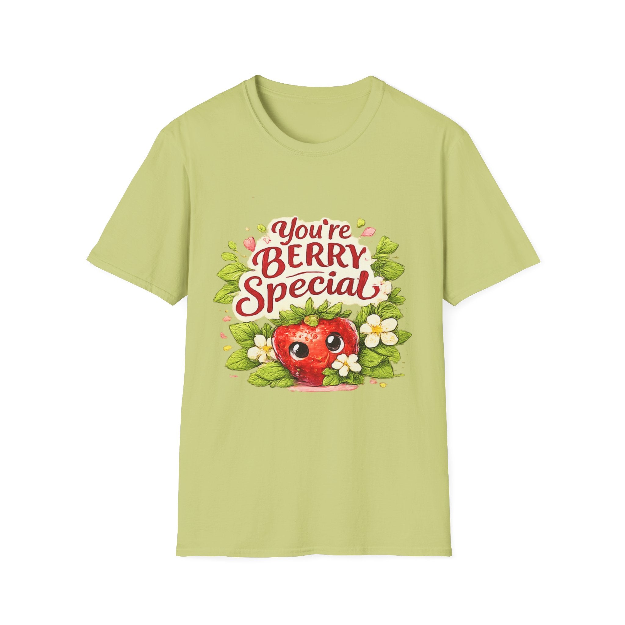 T-Shirt — "You're Berry Special" Cute Strawberry Graphic Tee