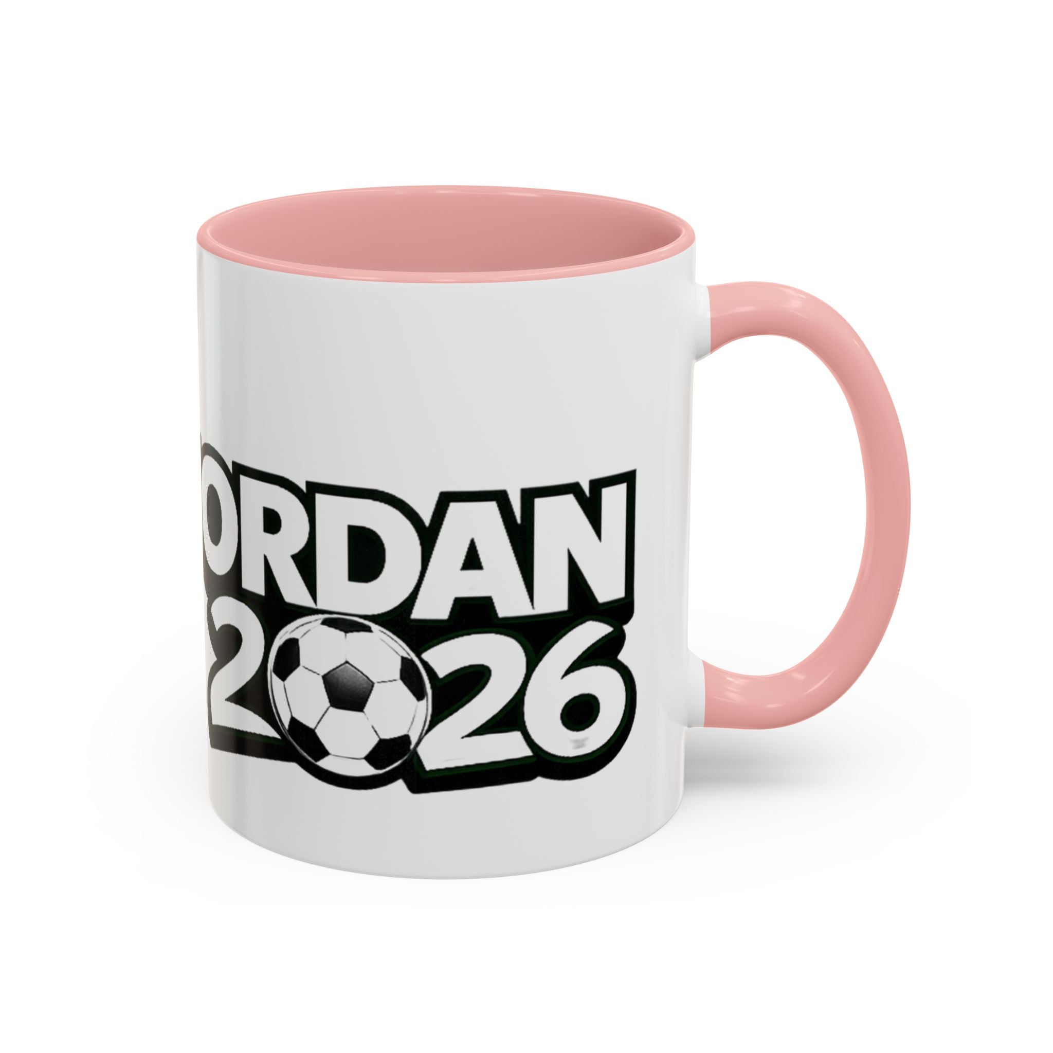 Jordan 2026 Soccer Fan Accent Coffee Mug