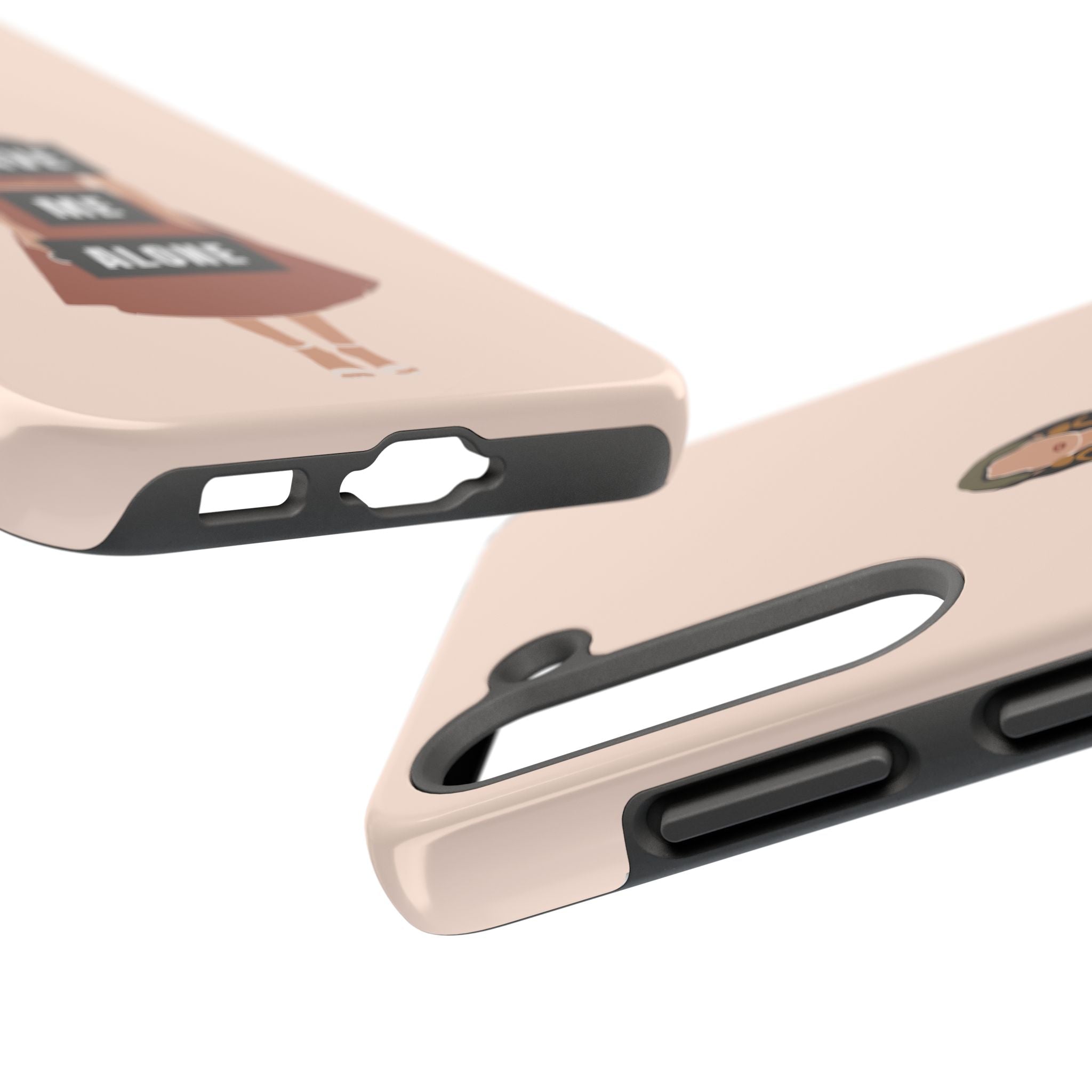 Leave Me Alone Phone Case — Tough Protective iPhone Case with Bold Statement Design