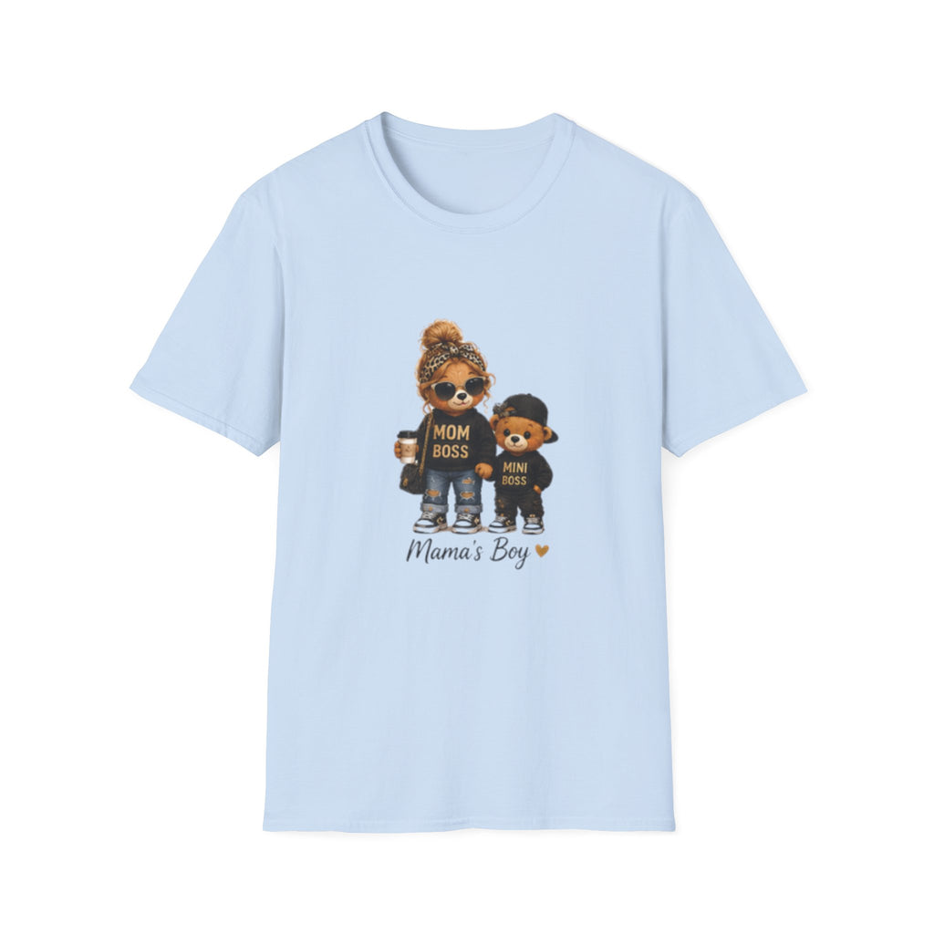 Mama’s Boy Graphic T-Shirt — Cute Mom and Son Matching Tee