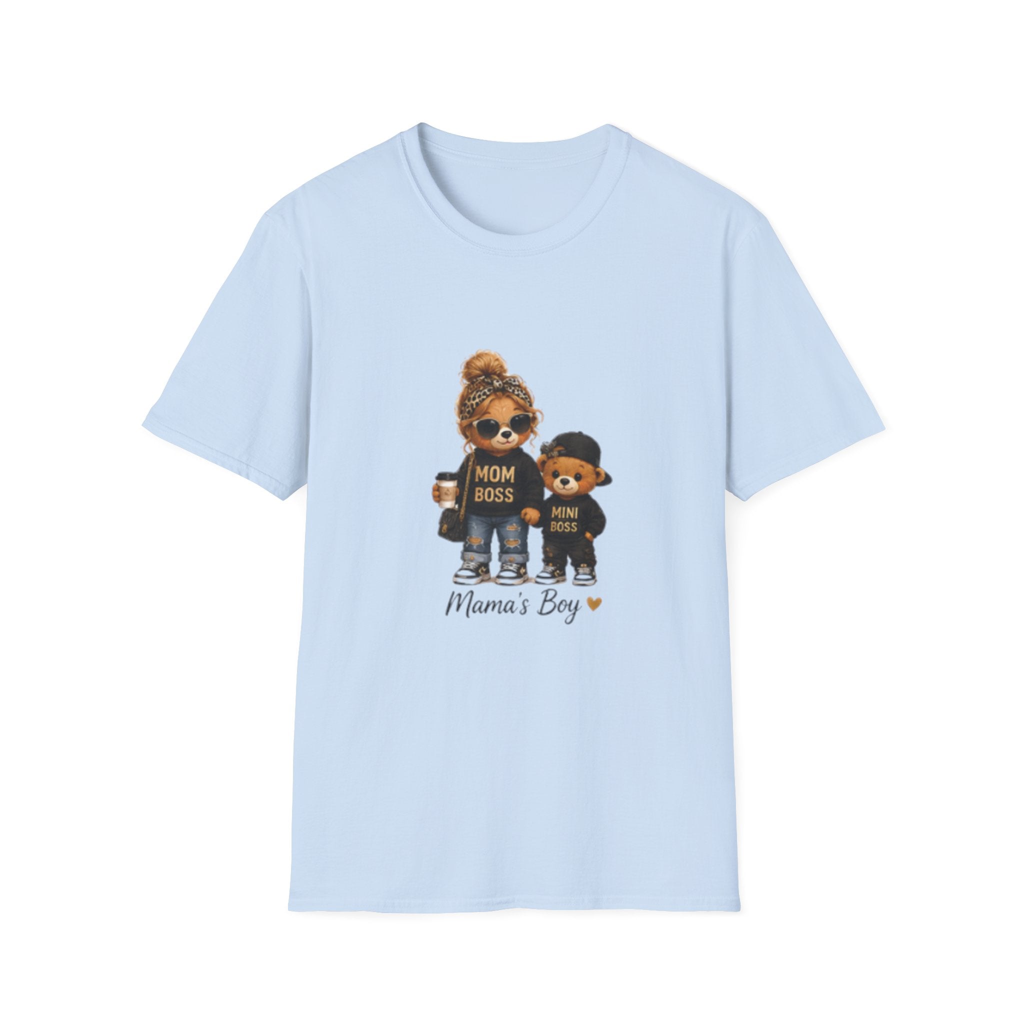 Mama’s Boy Graphic T-Shirt — Cute Mom and Son Matching Tee