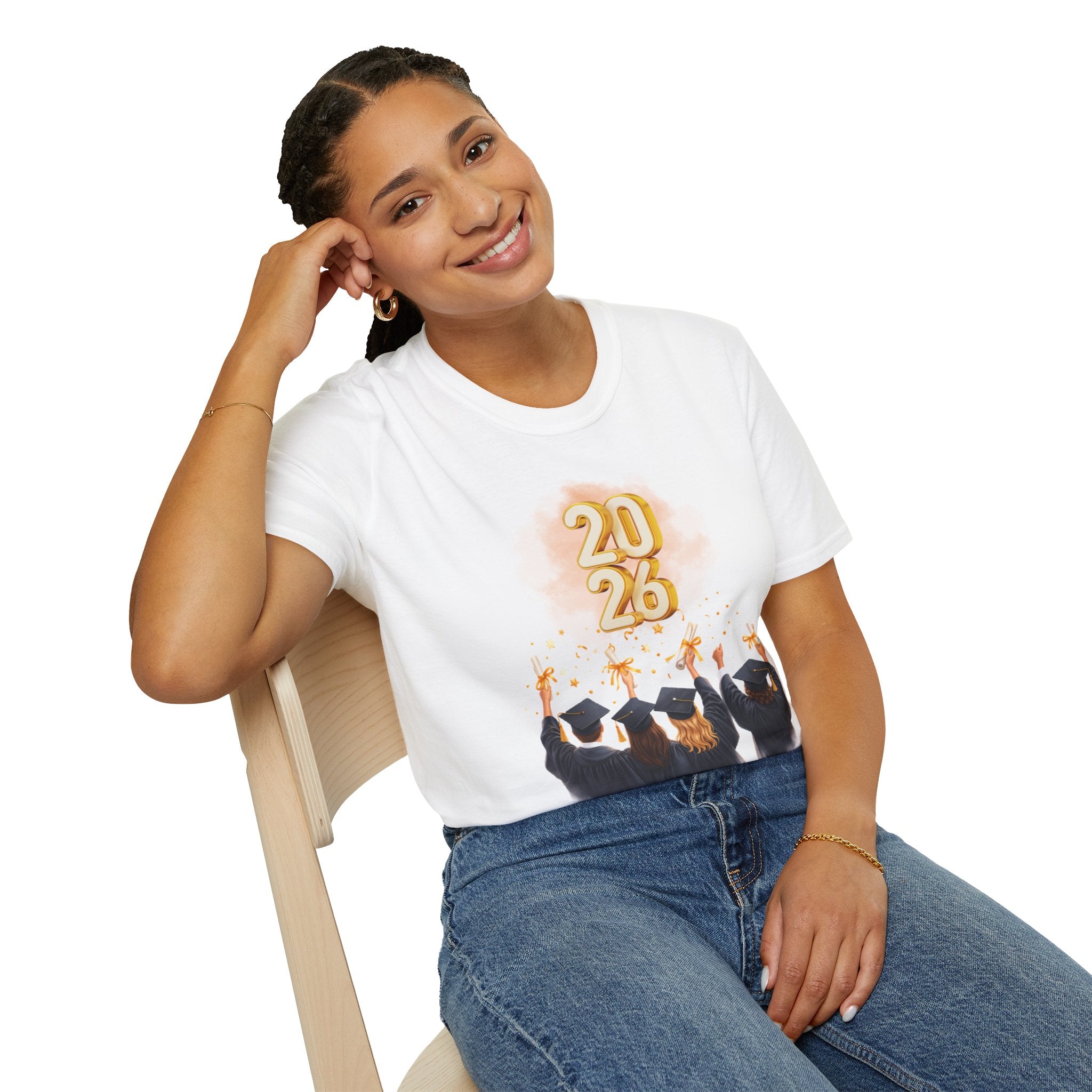 2026 Graduation T-Shirt – Class of 2026 Cap Toss Celebration Tee