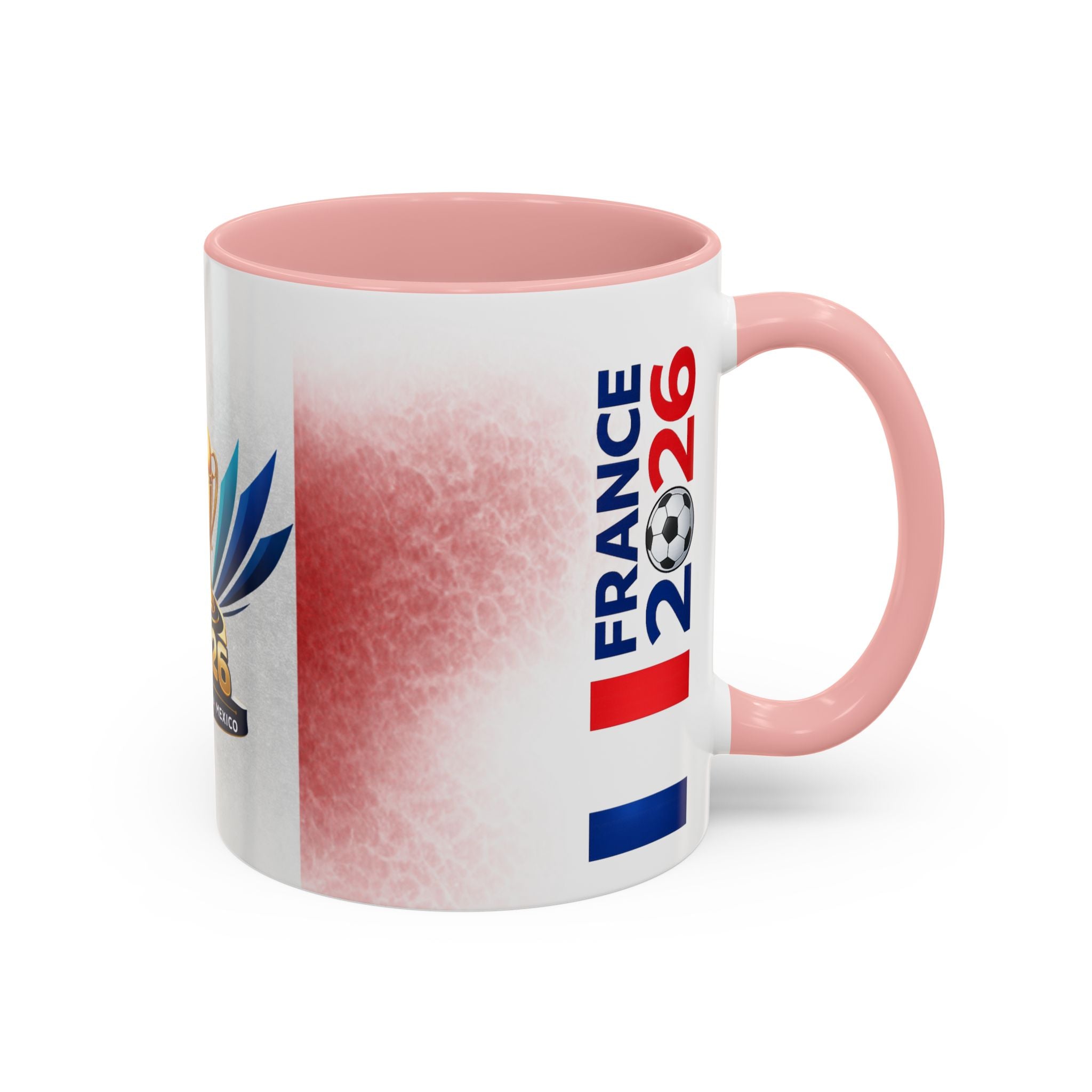 Soccer 2026 Commemorative Mug — France Accent Coffee Cup (11/15oz)