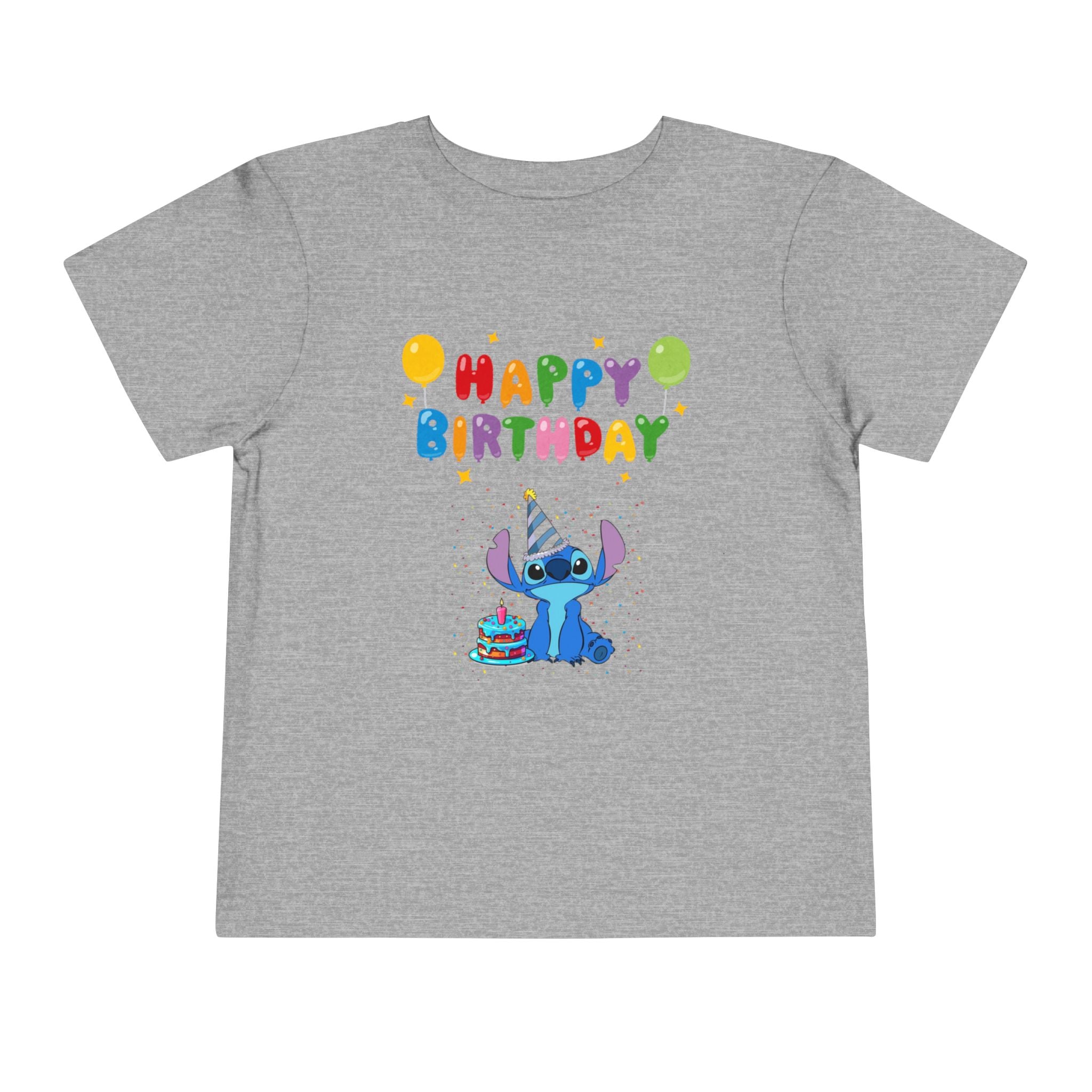 Stiche birthday Toddler Short Sleeve Tee