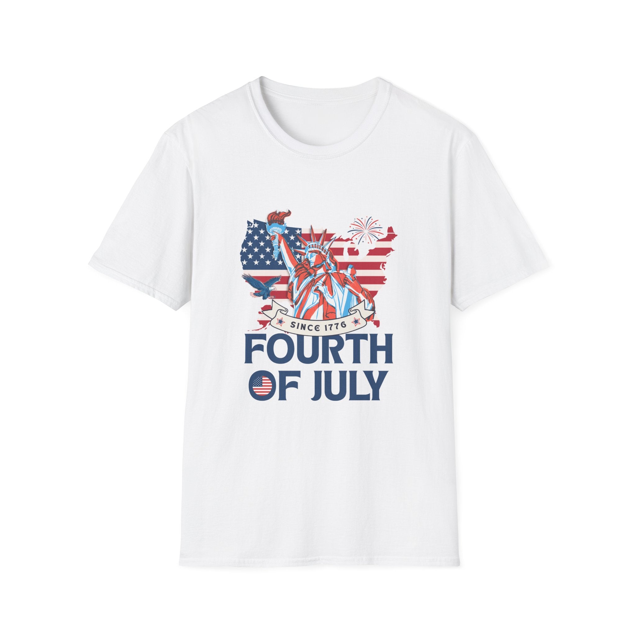 Fourth of July USA Flag T-Shirt