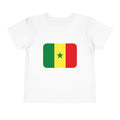 Senegal Flag Toddler Tee — 'Senegal Lions of Teranga' Kids Soccer Shirt