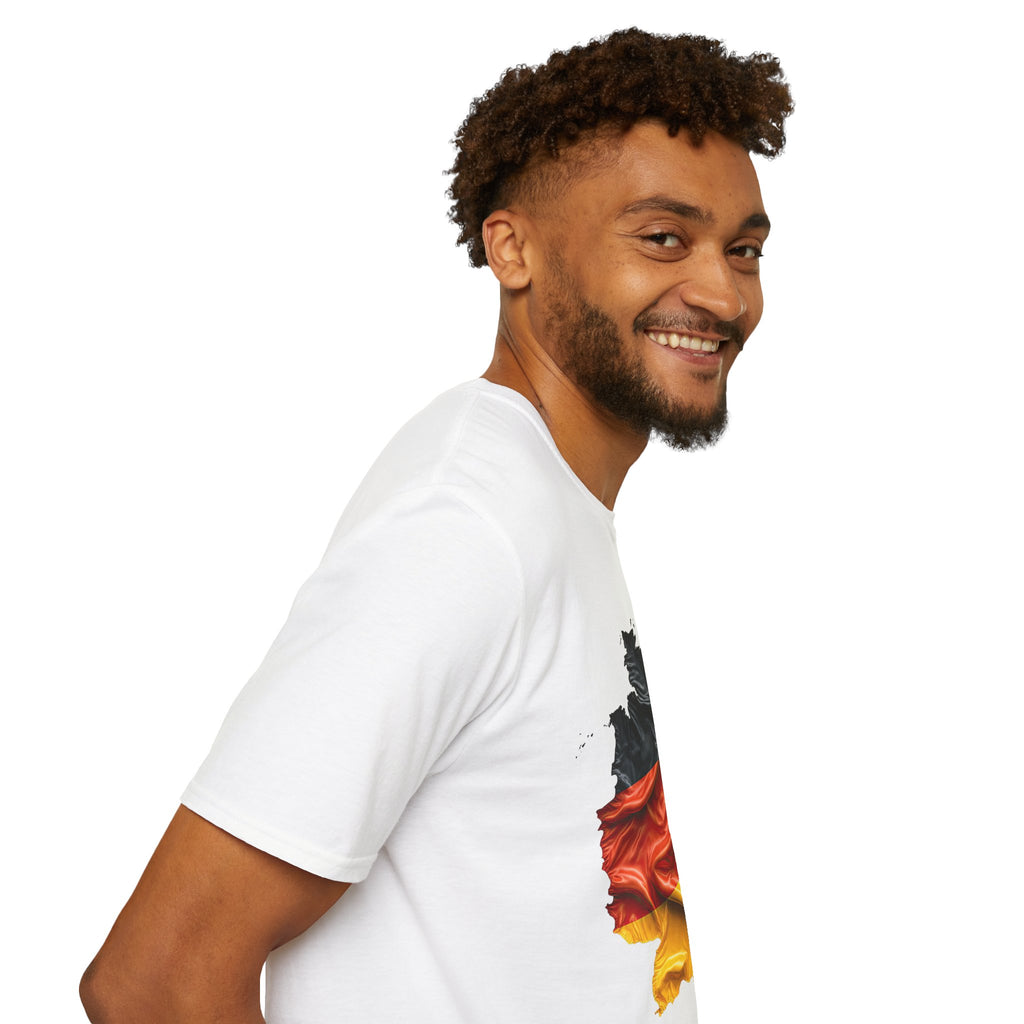 Germany Soccer Cup 2026 T-Shirt — German Flag Map & Trophy Fan Tee