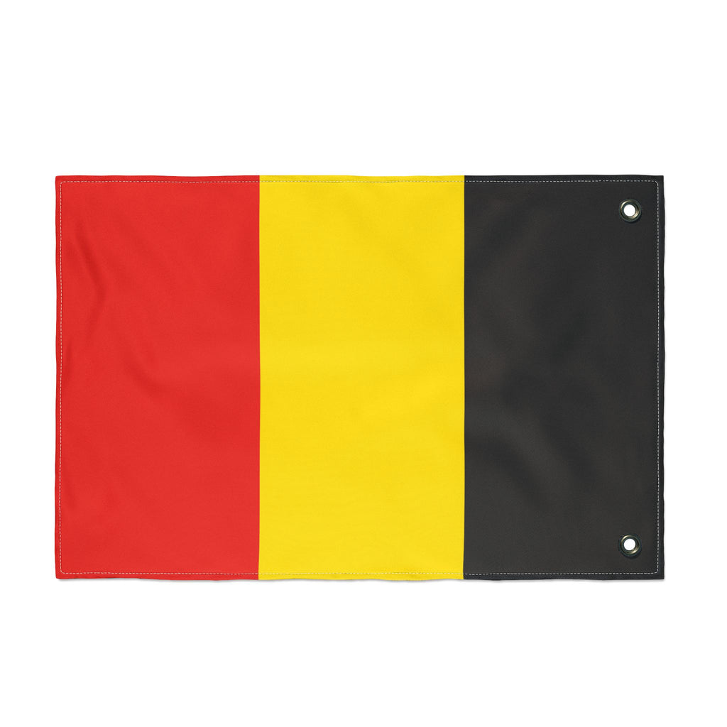 Belgium Double-Sided Flag - Reversible Outdoor/Home Flag with Grommets