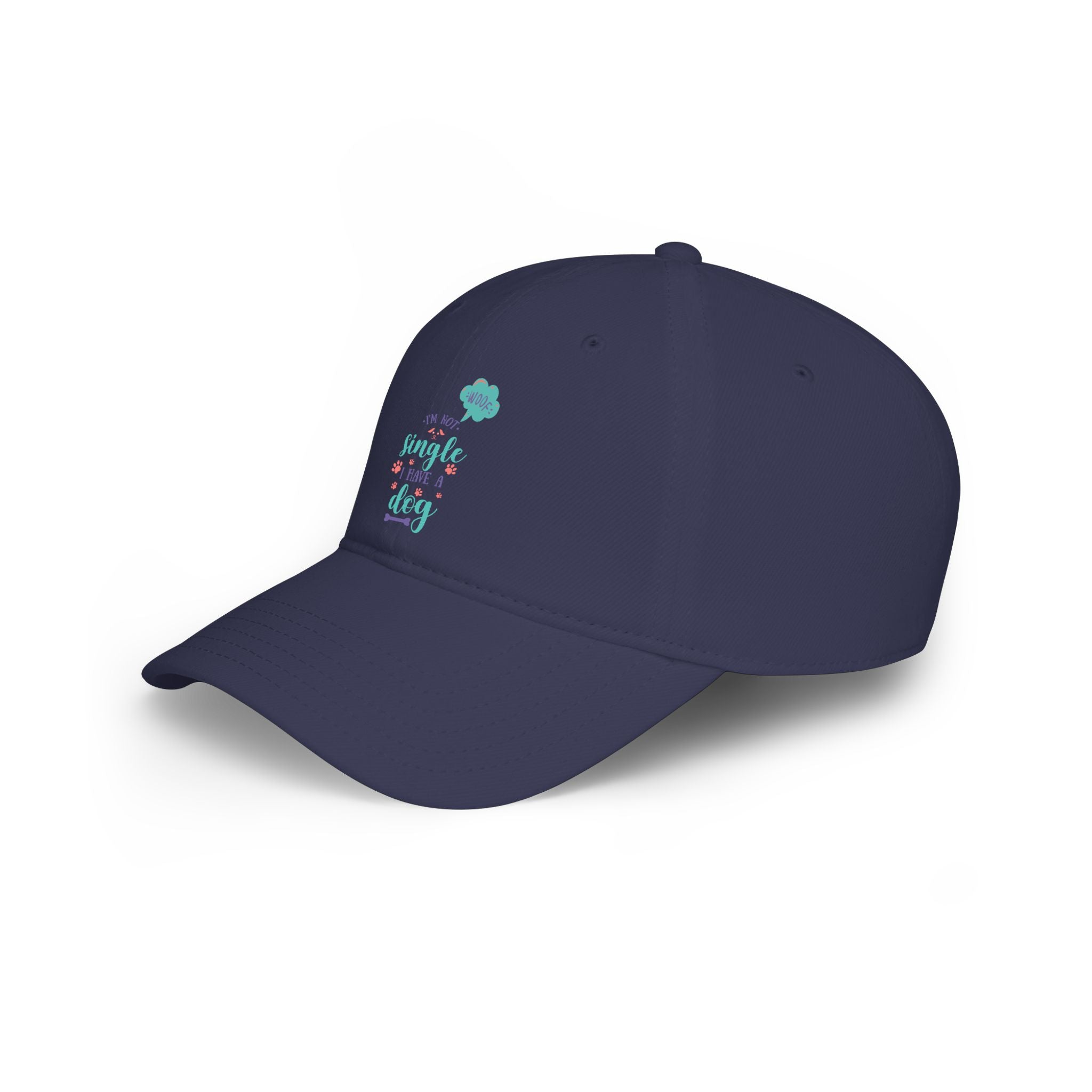 Funny "Single, Taken, I Have a Dog" Dog Lover Baseball Cap