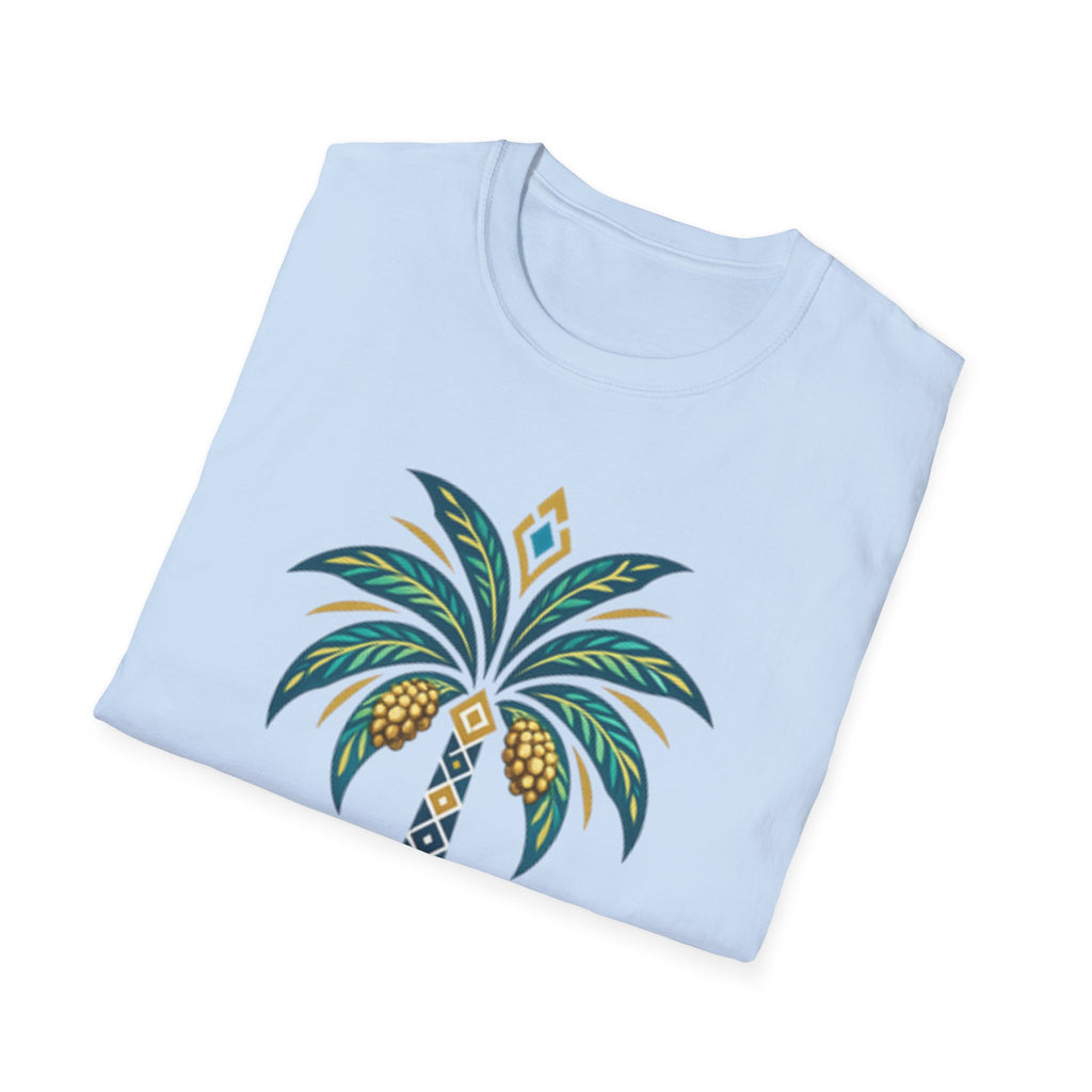 Tropical Patterned Palm Tree Tee