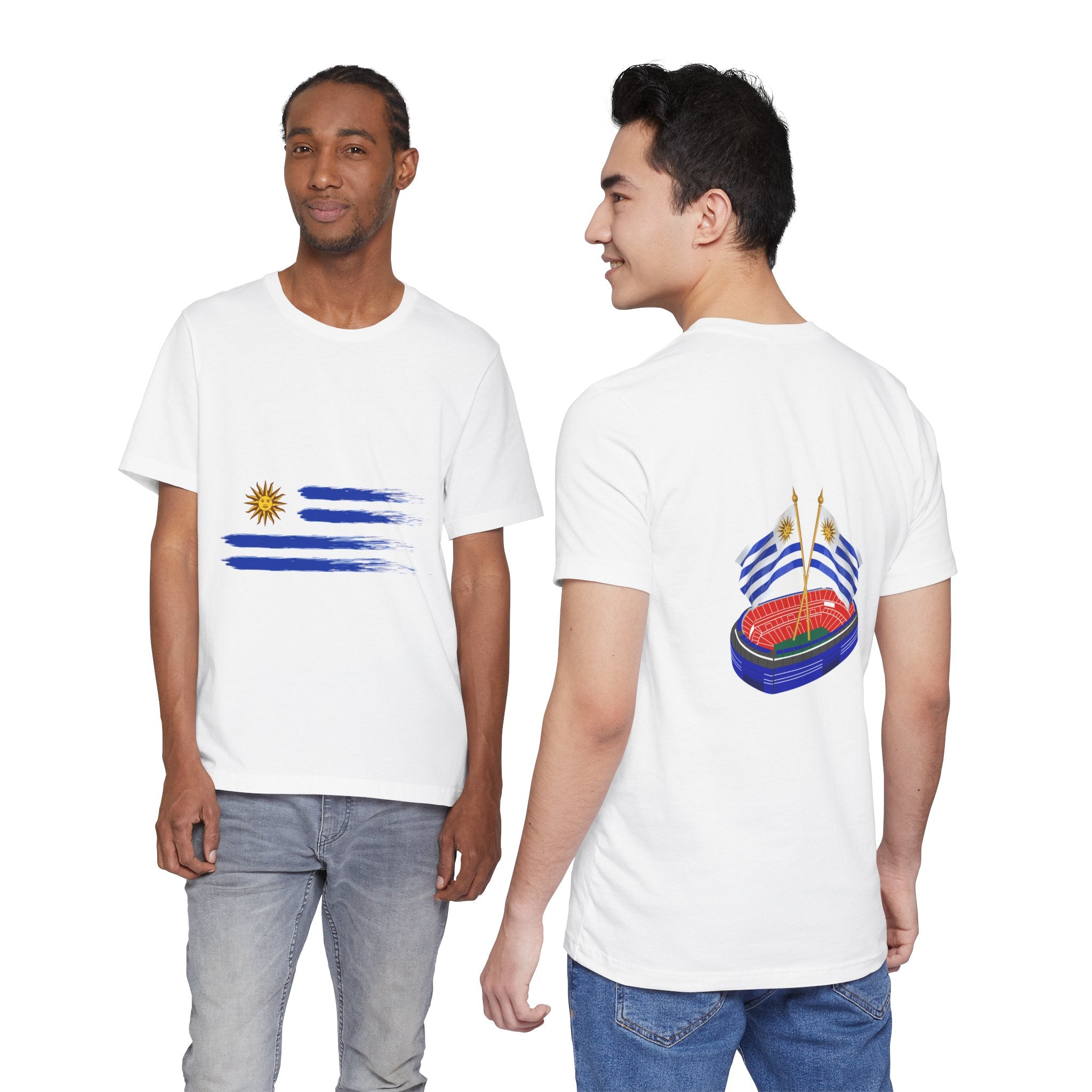 Uruguay Unisex Jersey Short Sleeve Tee