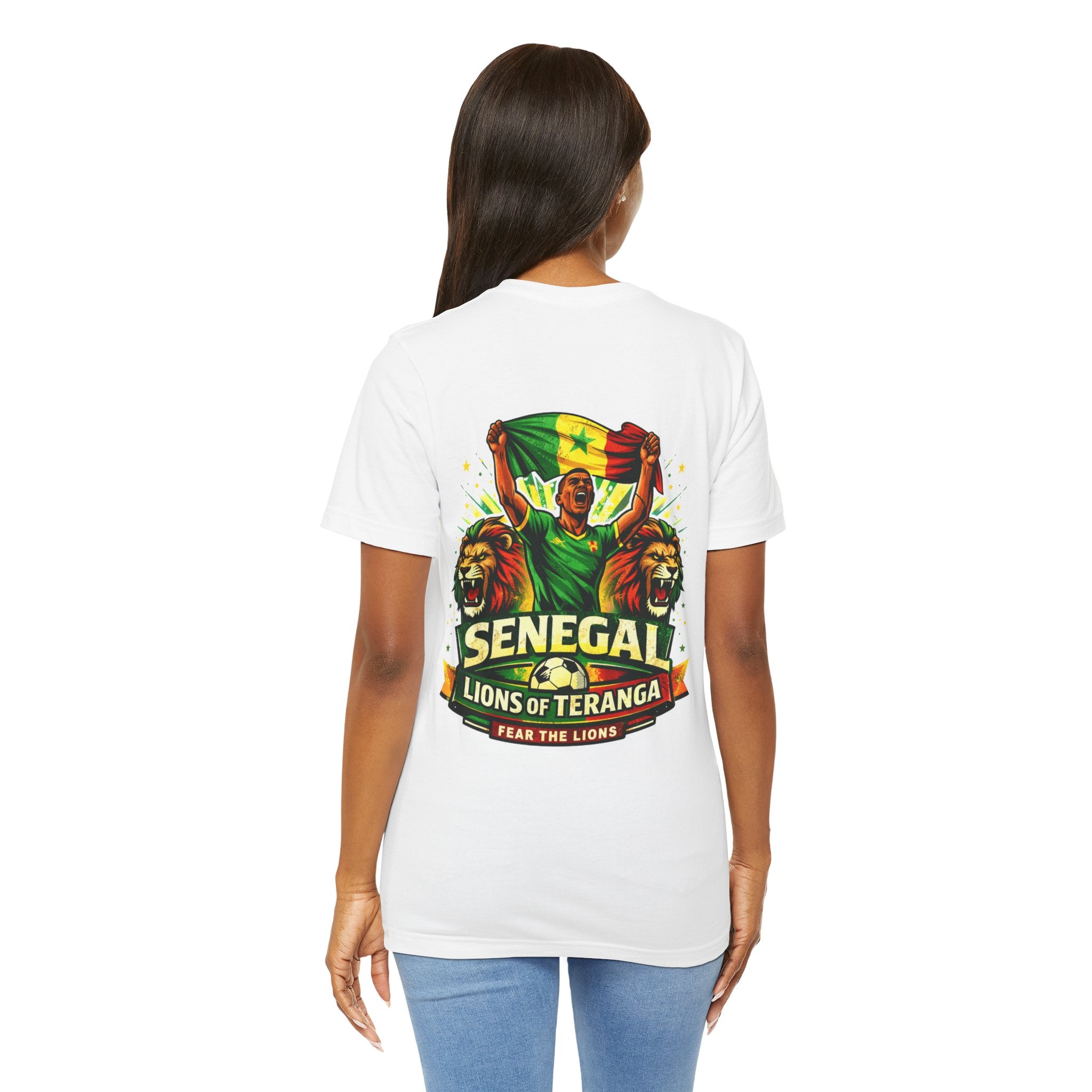 Senegal Soccer T-Shirt — Lions of Teranga Fan Tee