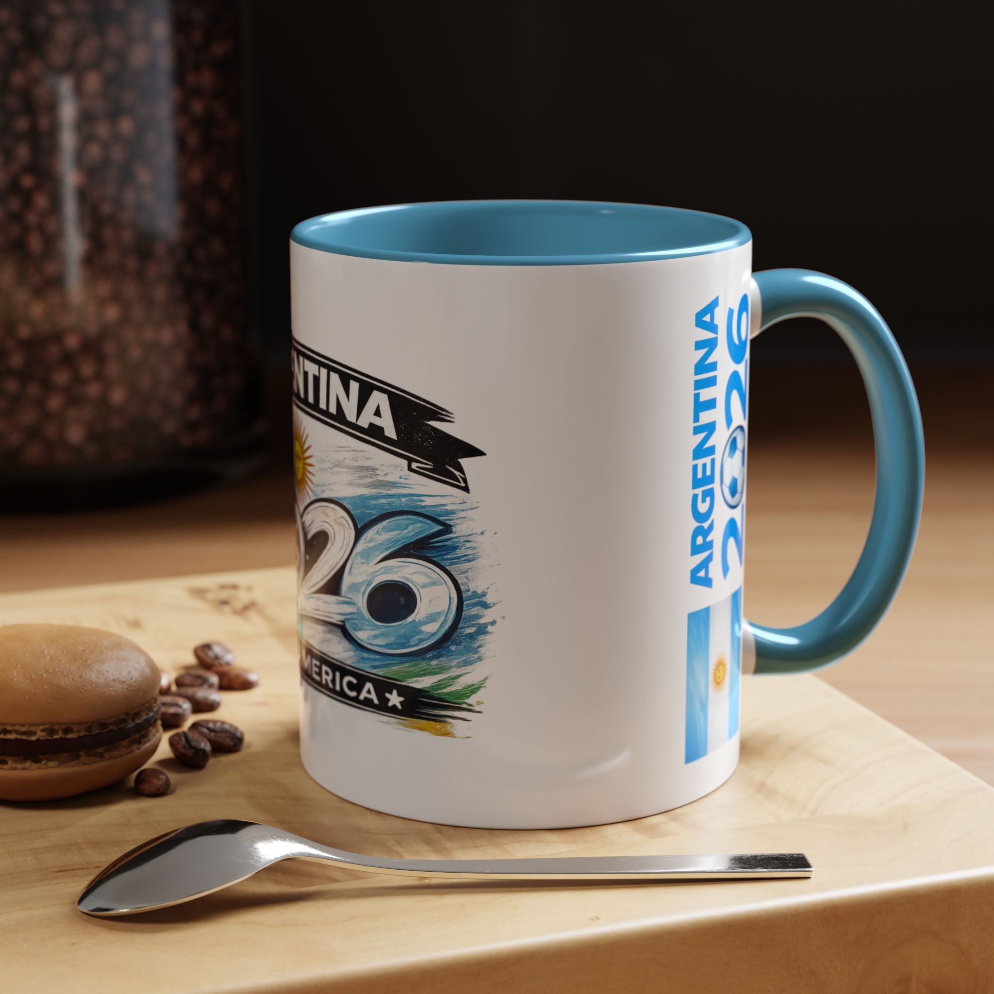 Argentina 2026 Soccer Cup Mug – Accent Coffee Cup (11/15oz)
