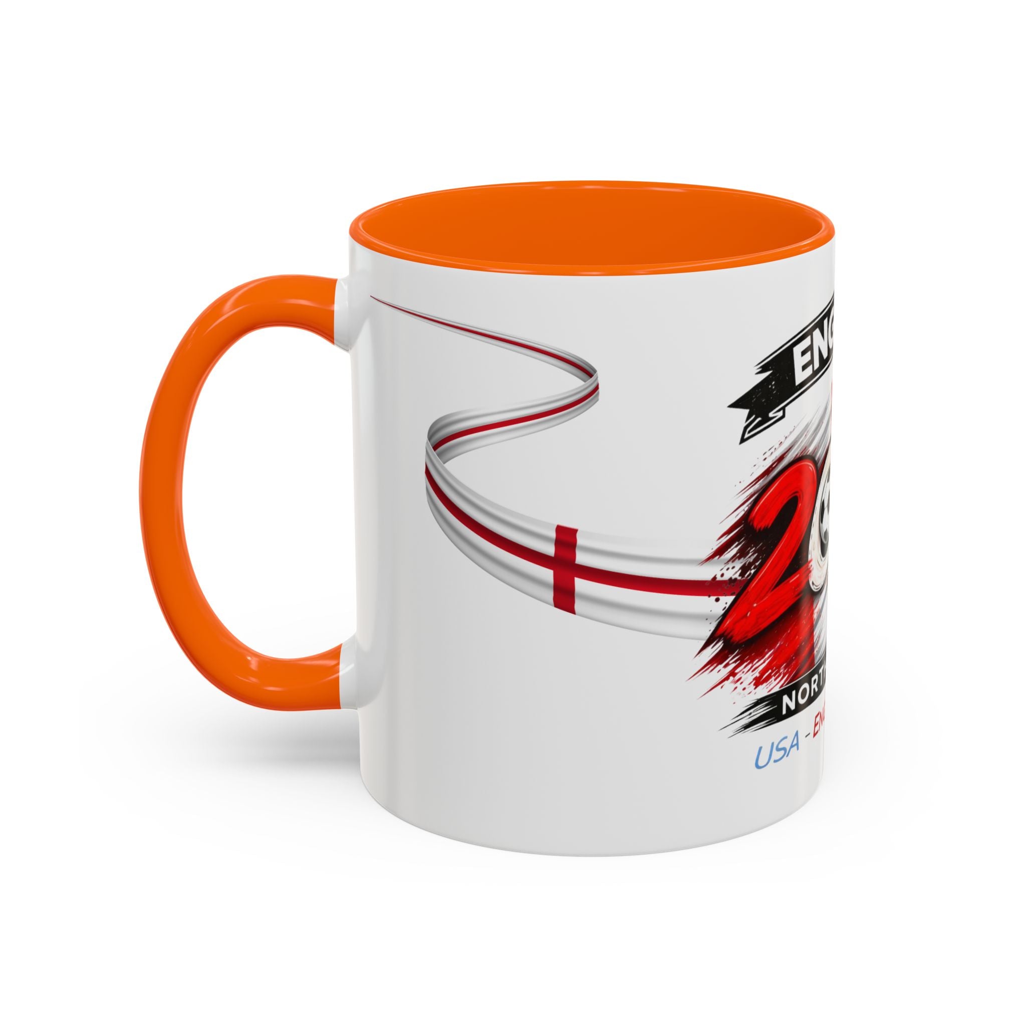 England 2026 Soccer  Cup Mug – North America (USA • England • Mexico)