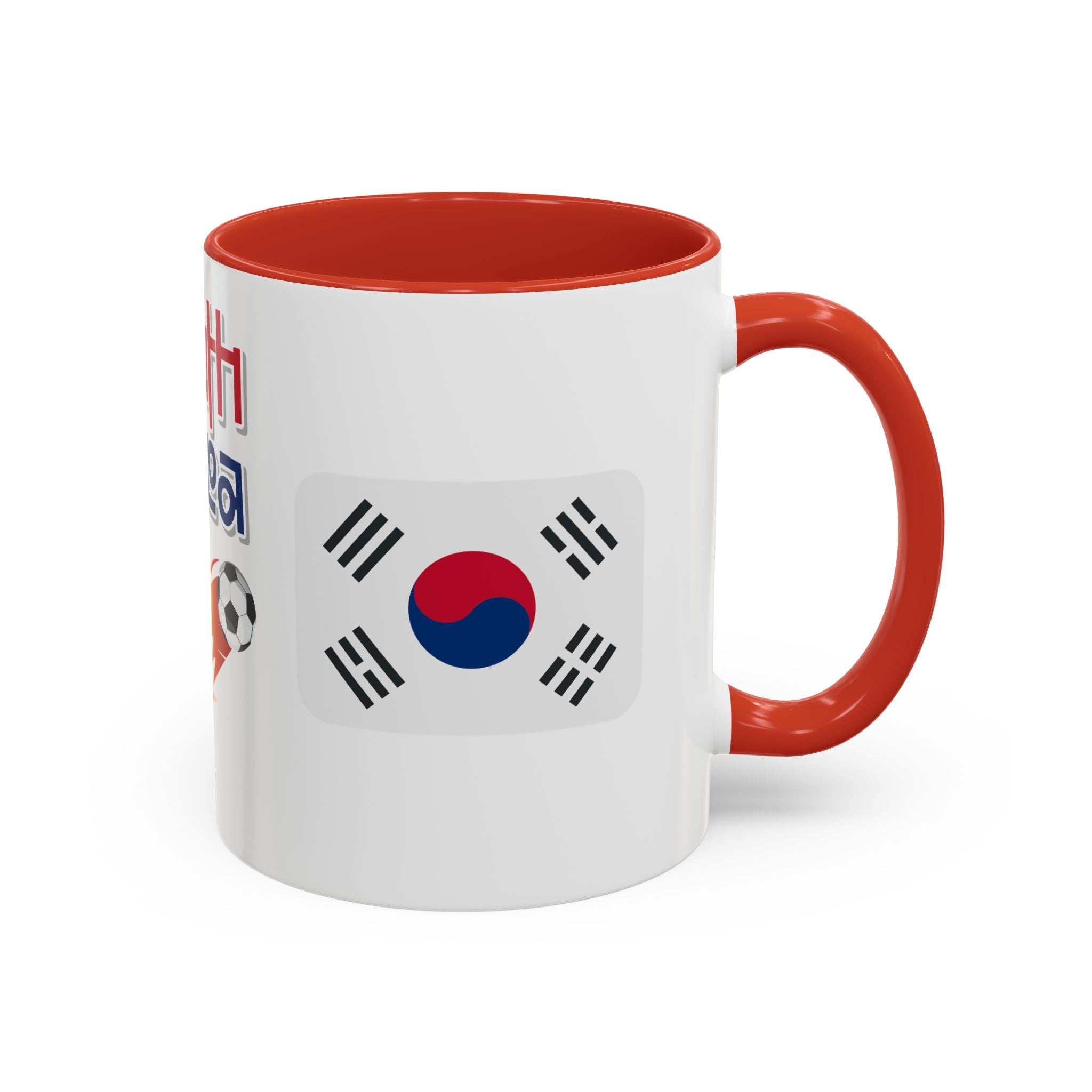 South Korea Accent Coffee Mug (11, 15oz)