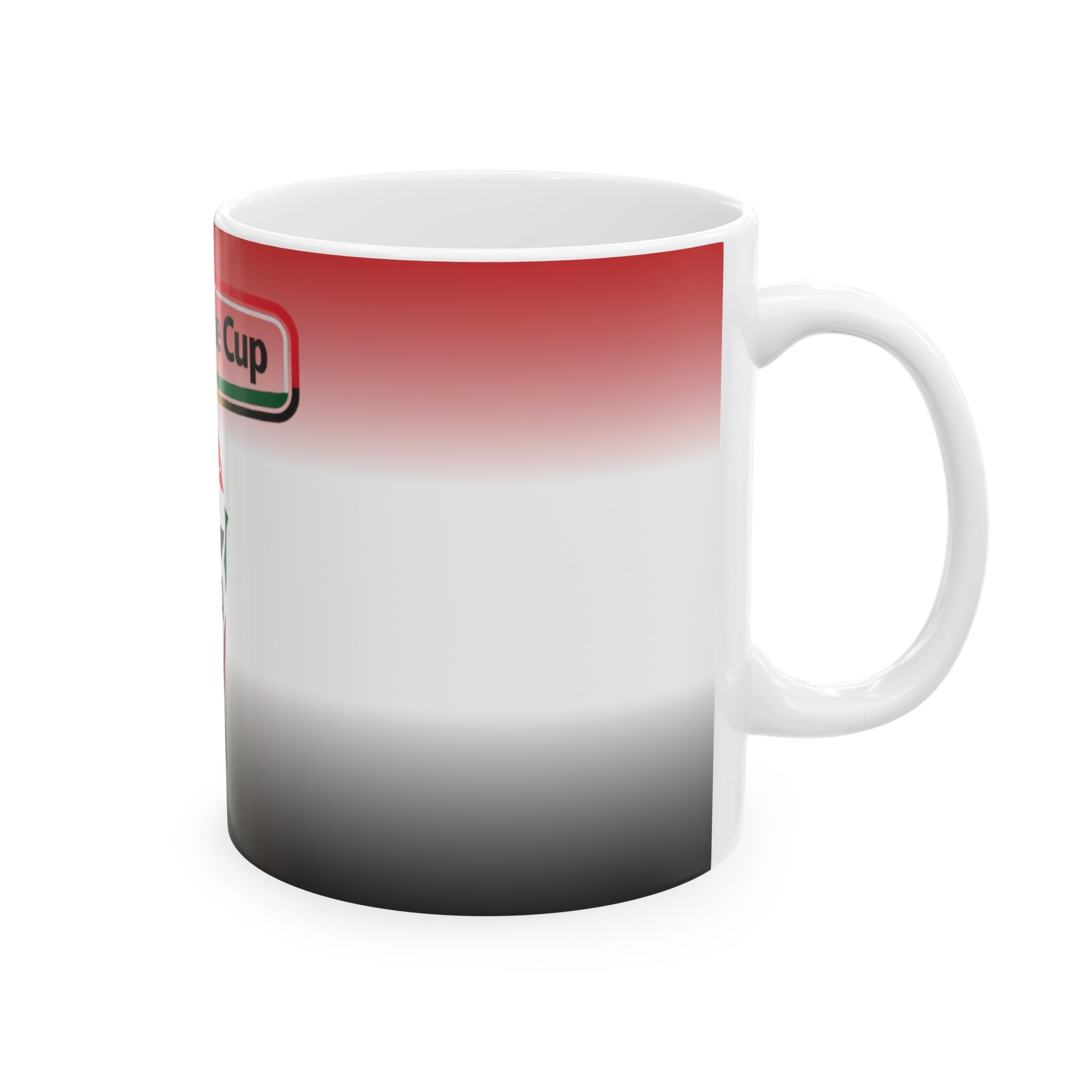 Iraq for the Cup Ceramic Mug – Iraq Football Supporter Gift (11oz, 15oz)