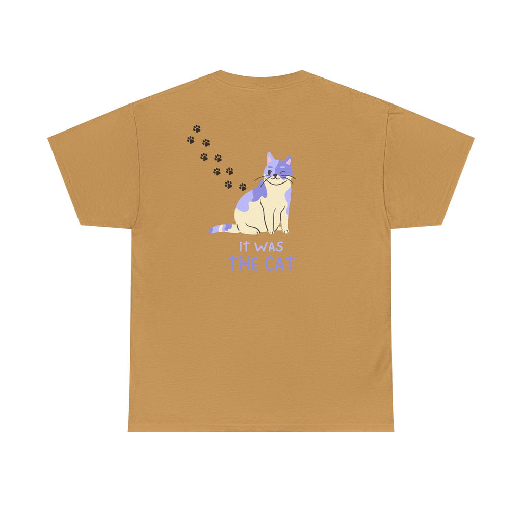 Cat Paw Tee — "It Wasn't Me" Funny Cat T‑Shirt