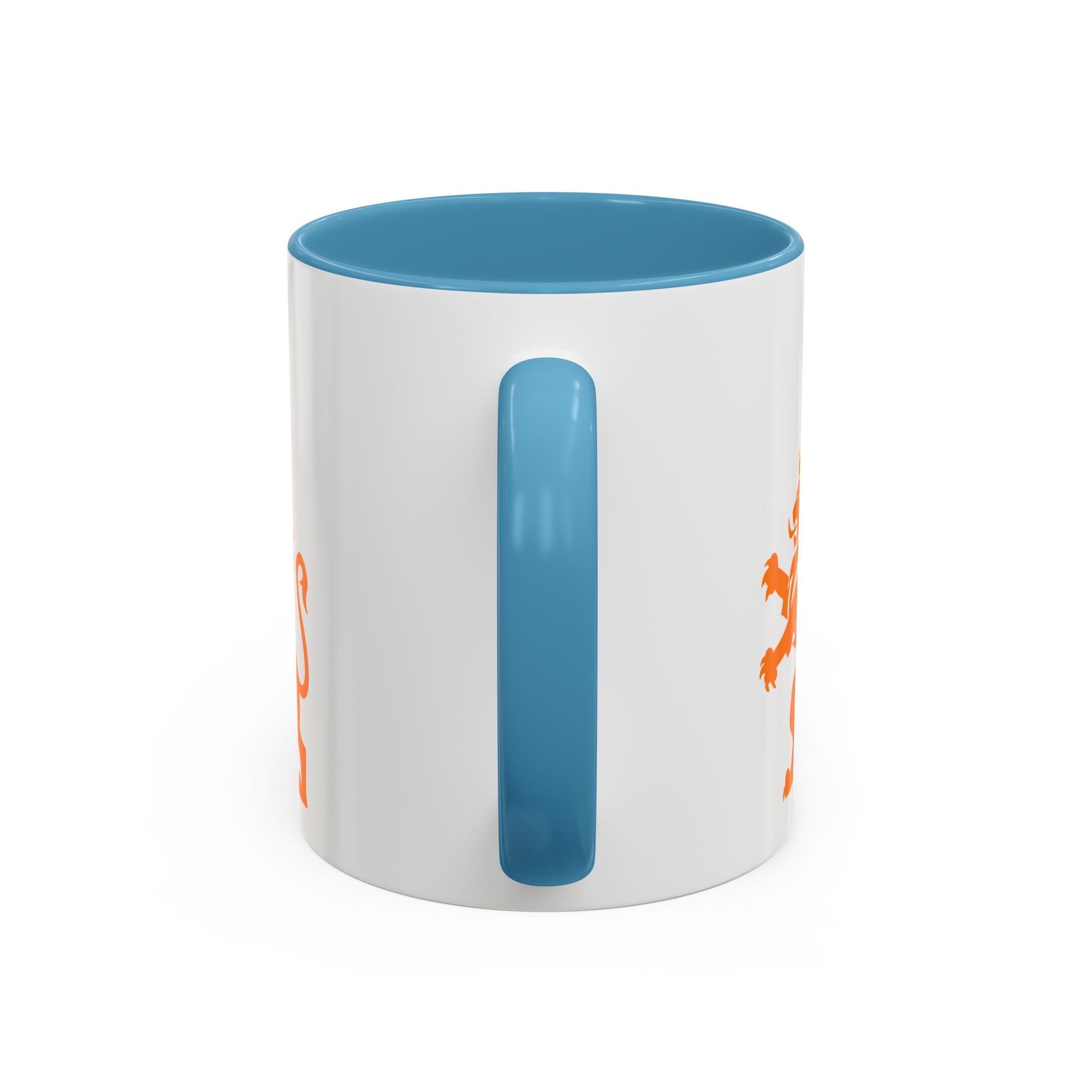 Netherlands 2026 Soccer Fan Coffee Mug — Orange Lion Accent Mug